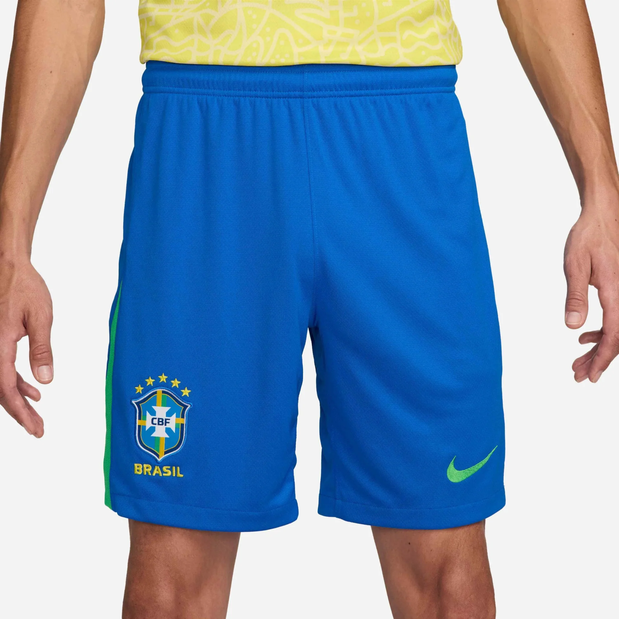 Nike 2024-25 Brazil Men's Stadium Home Shorts - Image 2