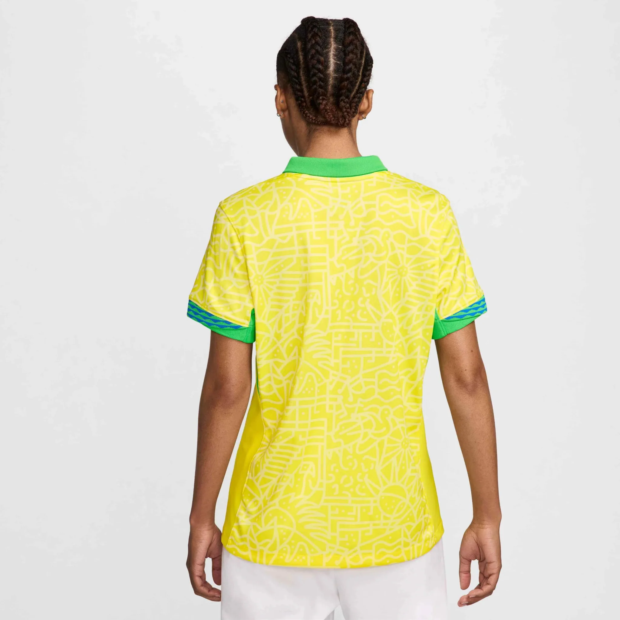 Nike 2024-25 Brazil Women's Stadium Home Jersey - Image 4