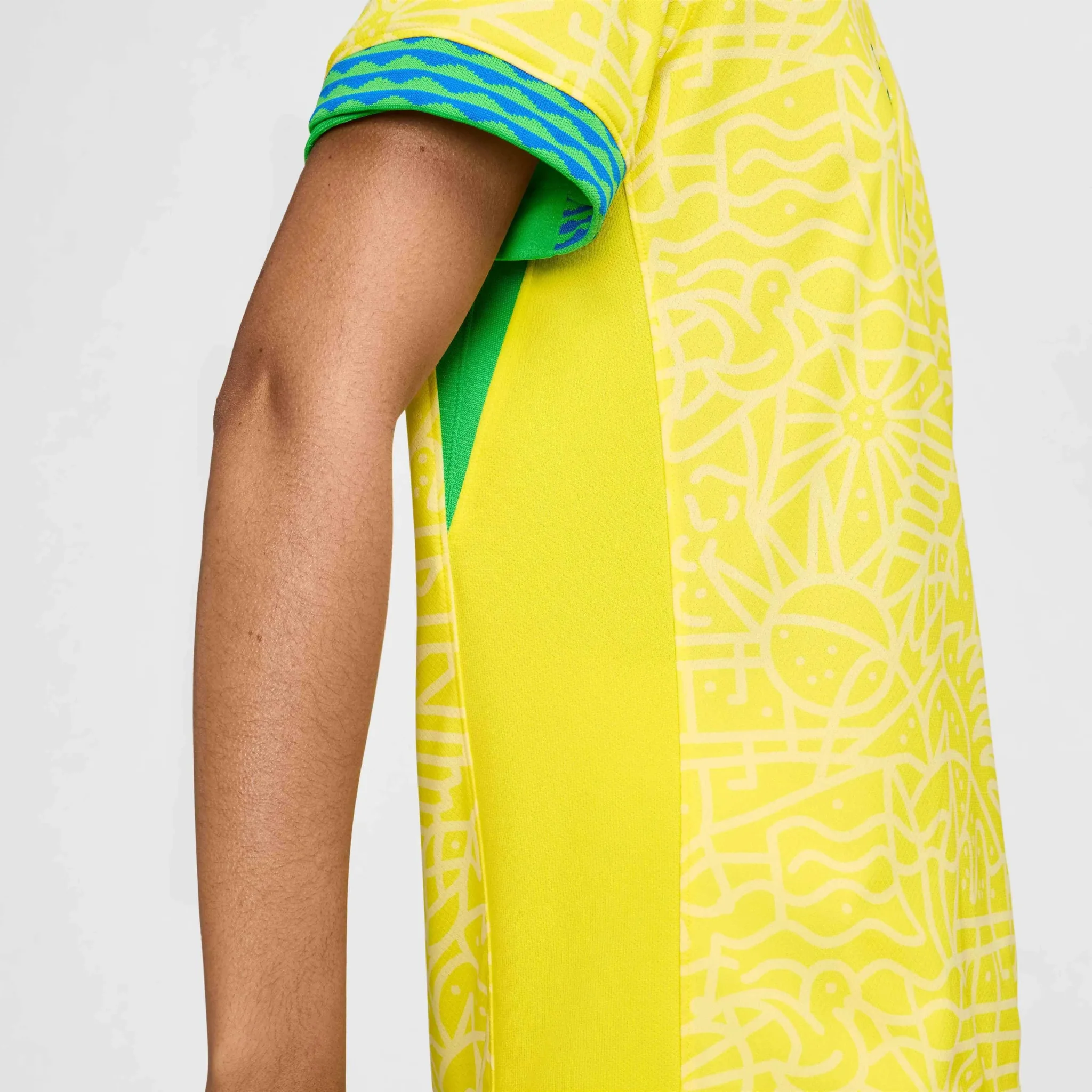 Nike 2024-25 Brazil Women's Stadium Home Jersey - Image 6