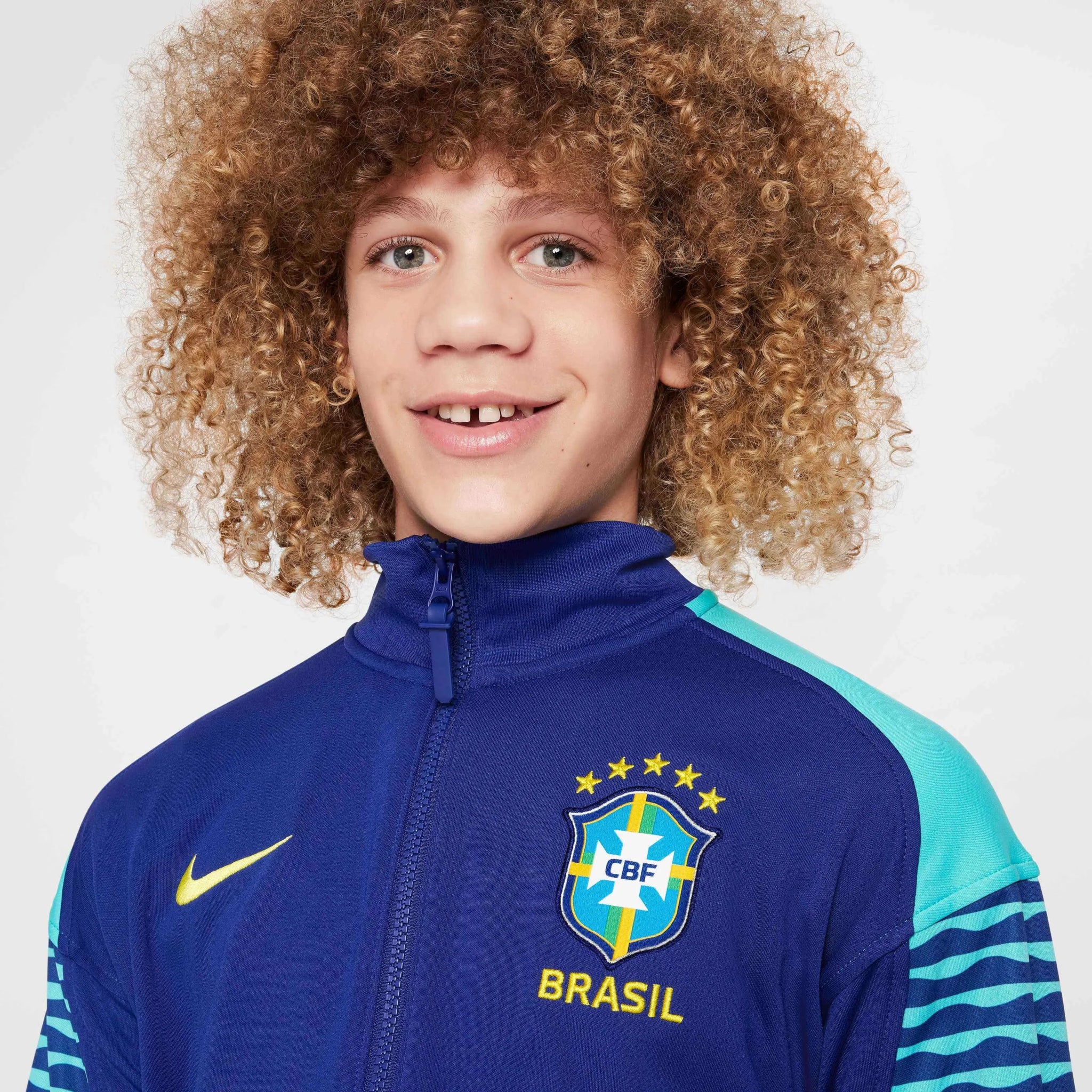 Nike 2024-25 Brazil Youth Anthem Jacket - Image 3