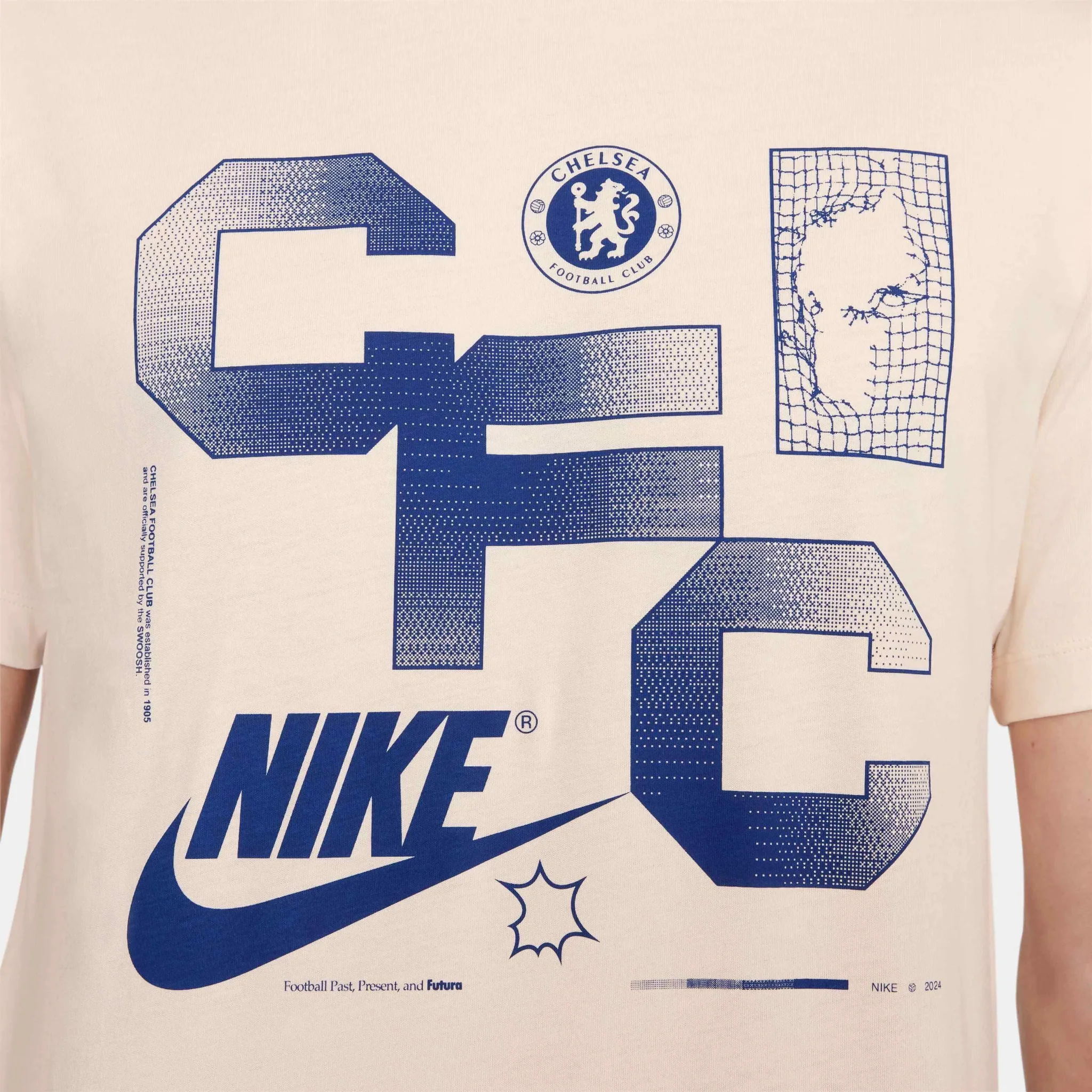 Nike 2024-25 Chelsea Men's Futura Tee - Image 4