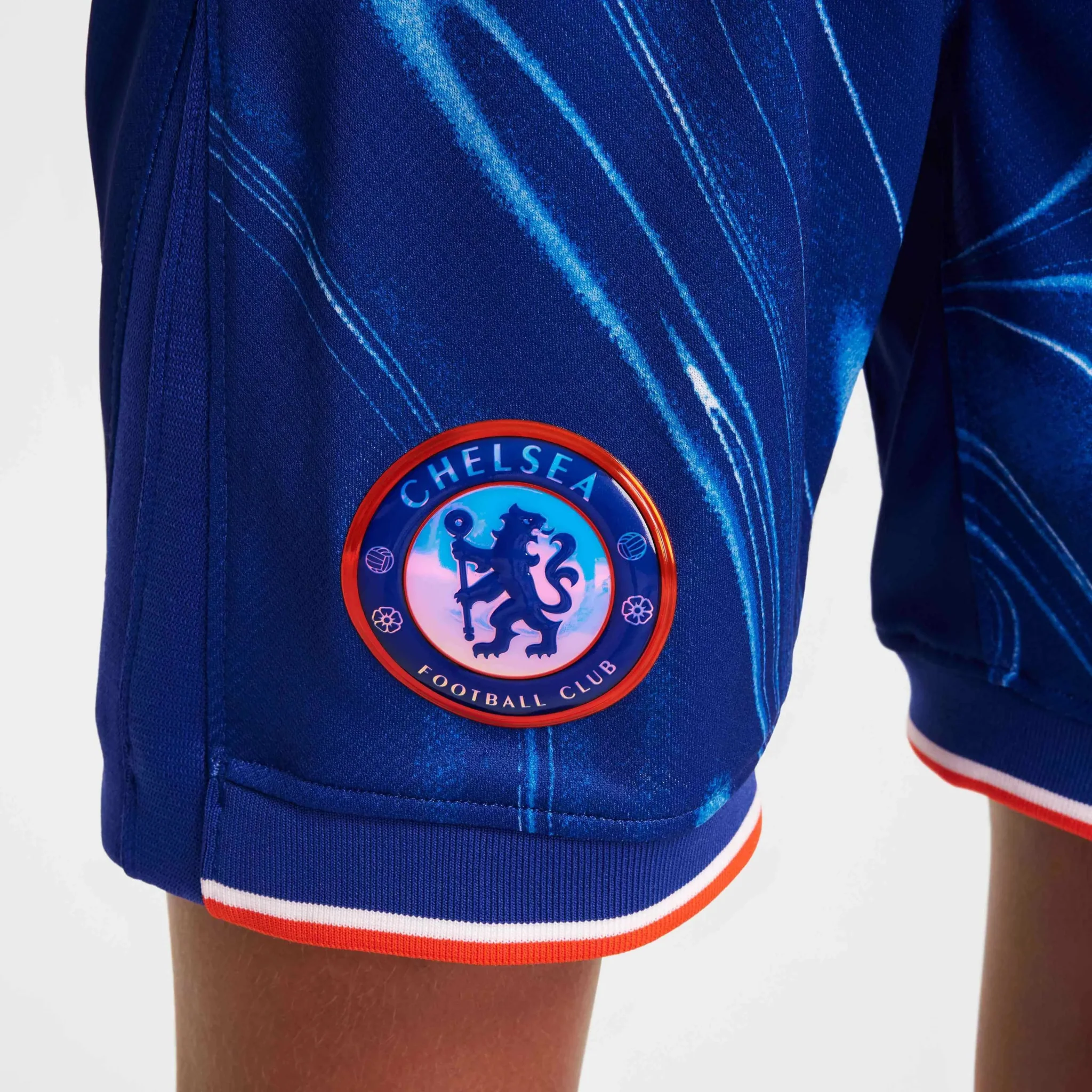Nike 2024-25 Chelsea Youth Stadium Home Shorts - Image 6