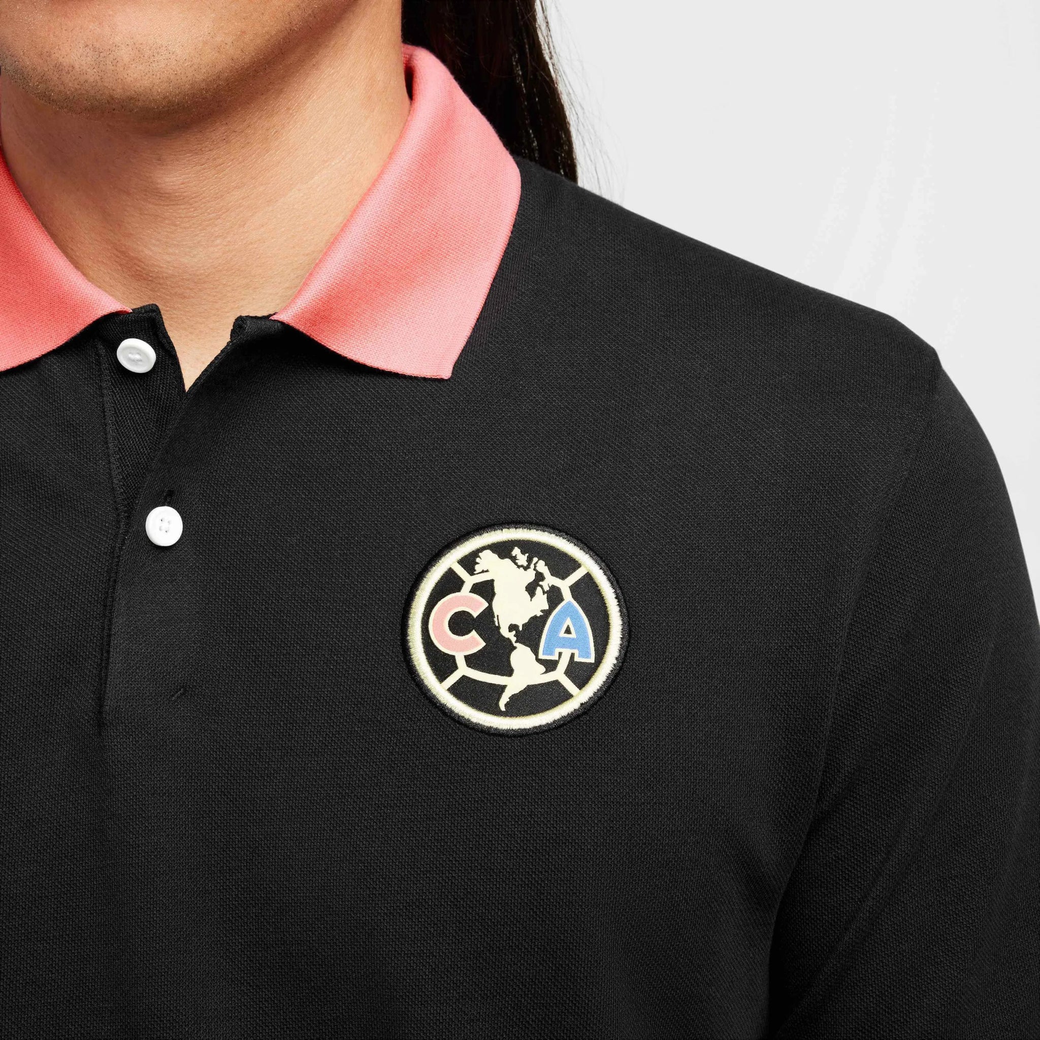 Nike 2024-25 Club America Men's Slim Polo Tee - Image 5