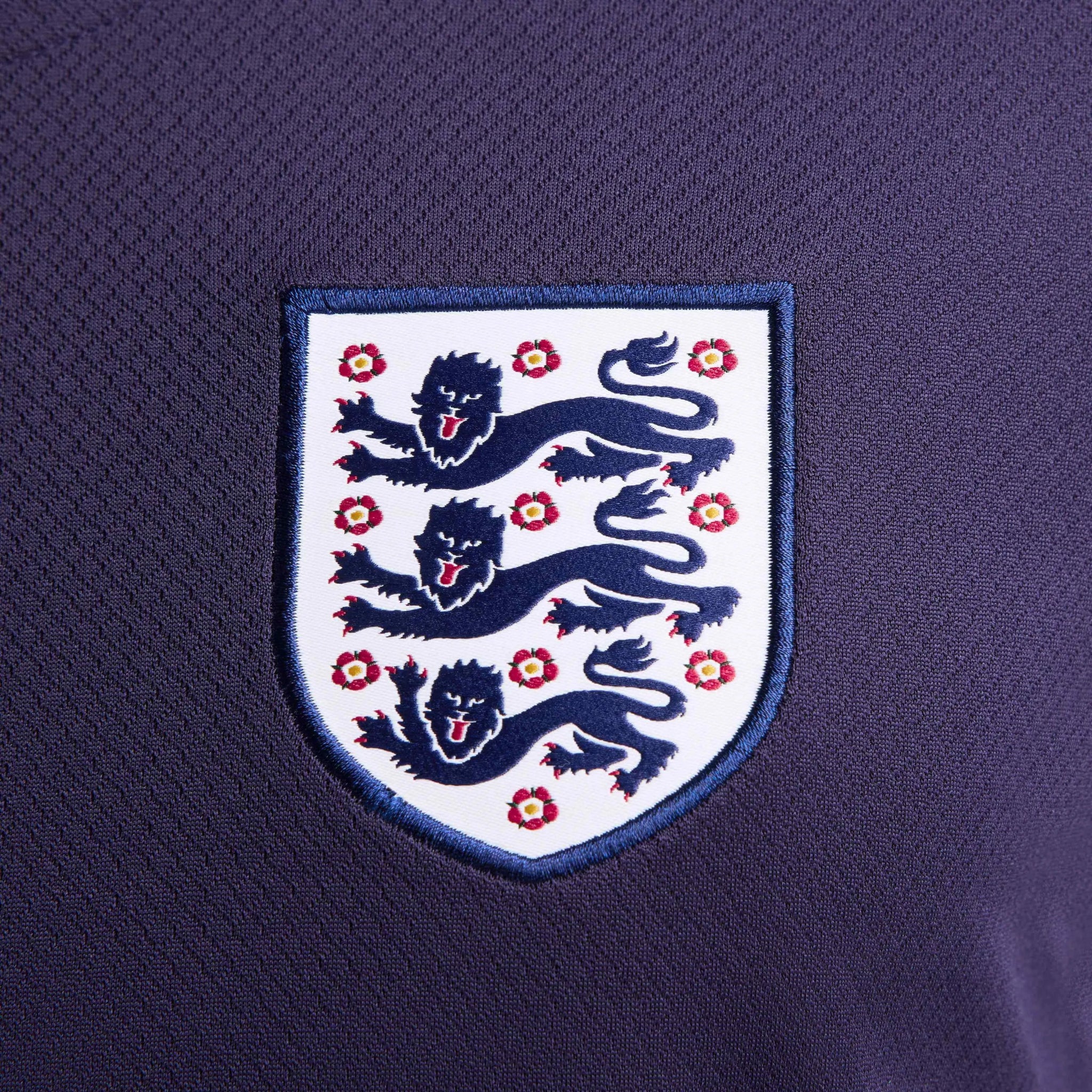 Nike 2024-25 England Men's Dri-Fit Short Sleeve Knit Top - Image 3