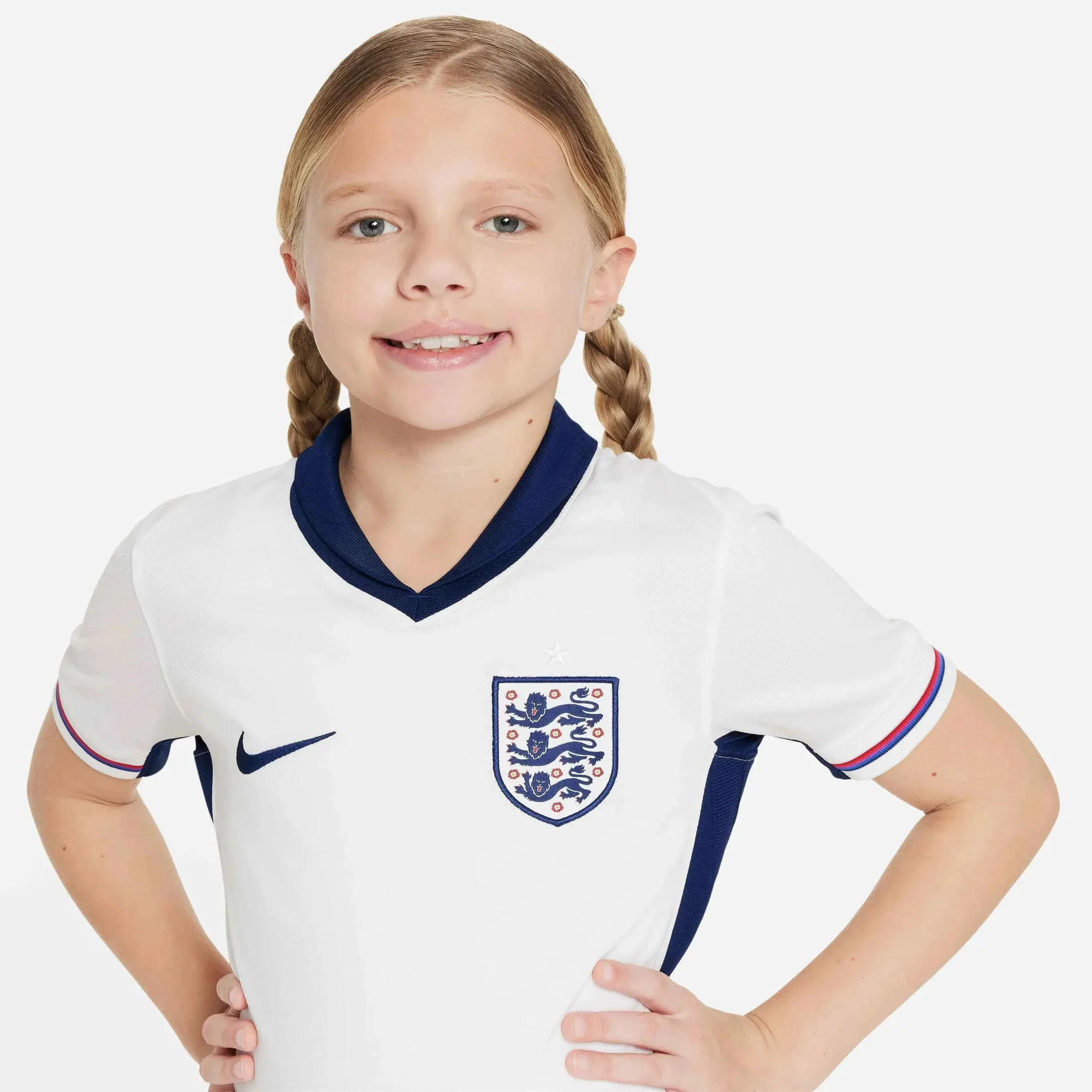 Nike 2024-25 England Youth Stadium Home Jersey - Image 5