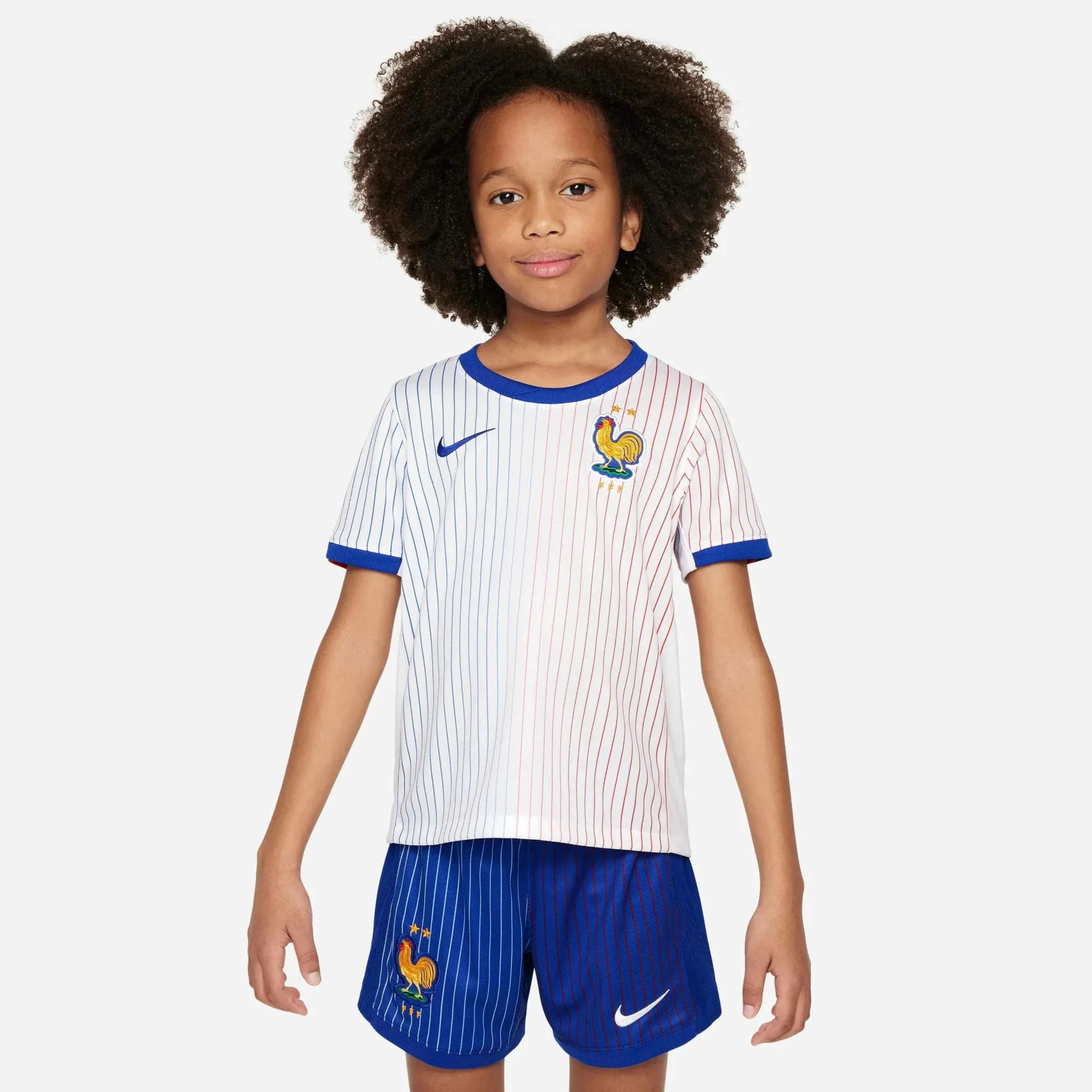 Nike 2024-25 France Kids Stadium Away Kit - Image 5
