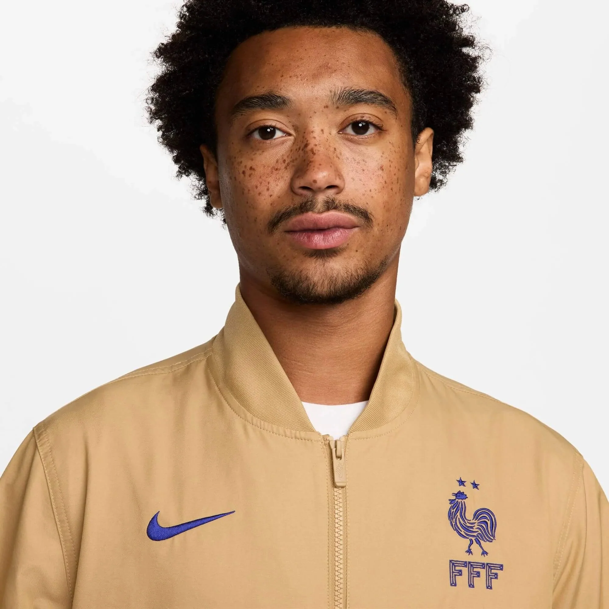 Nike 2024-25 France NSW Woven Bomber Jacket - Image 3