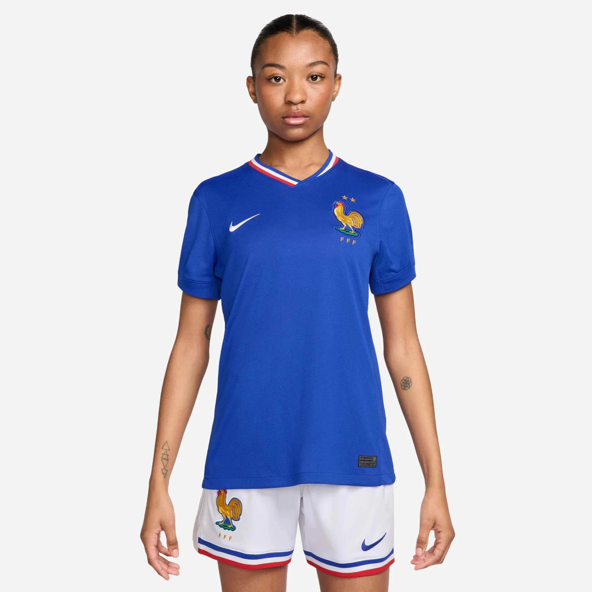 Nike 2024-25 France Women's Stadium Home Jersey - Image 3