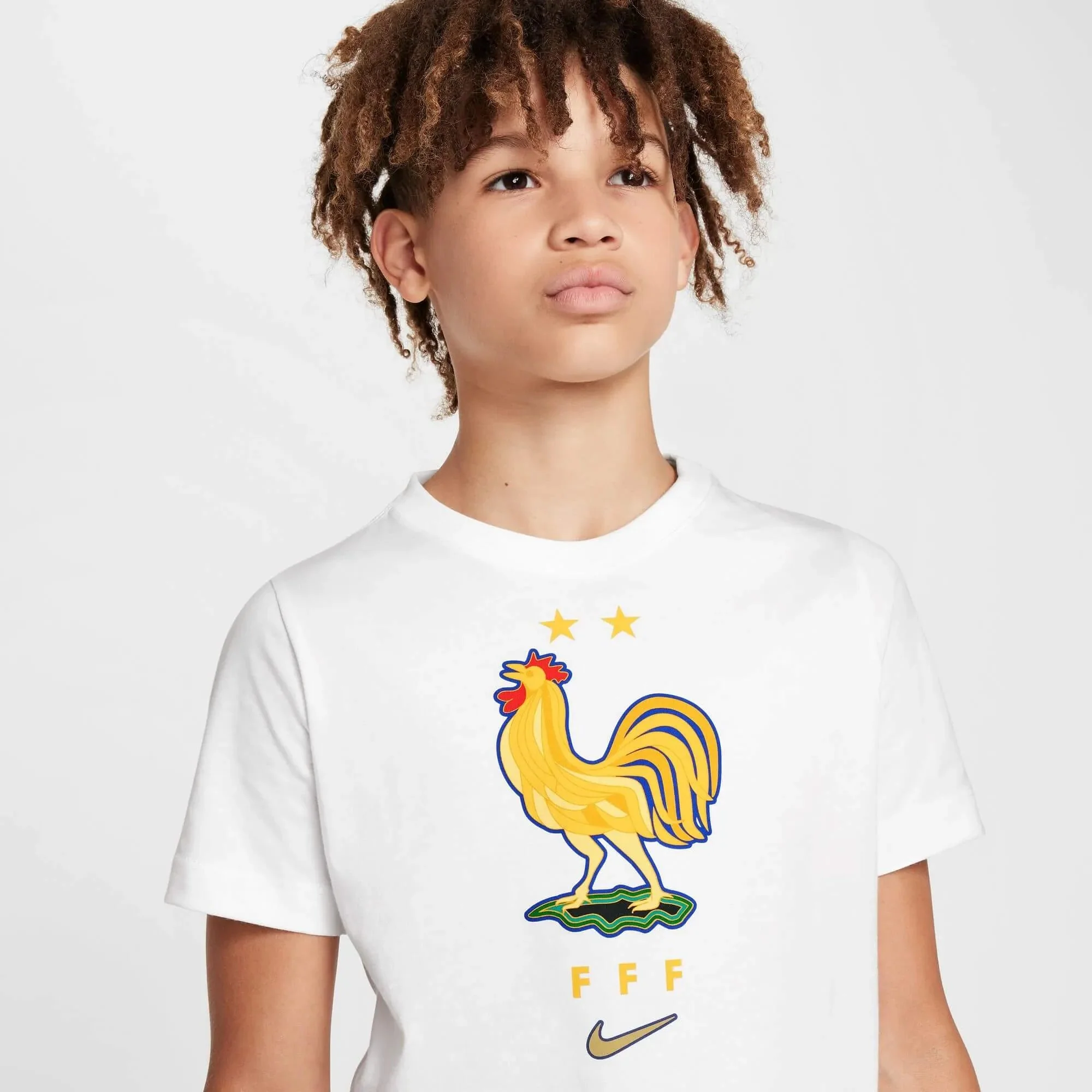 Nike 2024-25 France Youth Crest Tee - Image 3