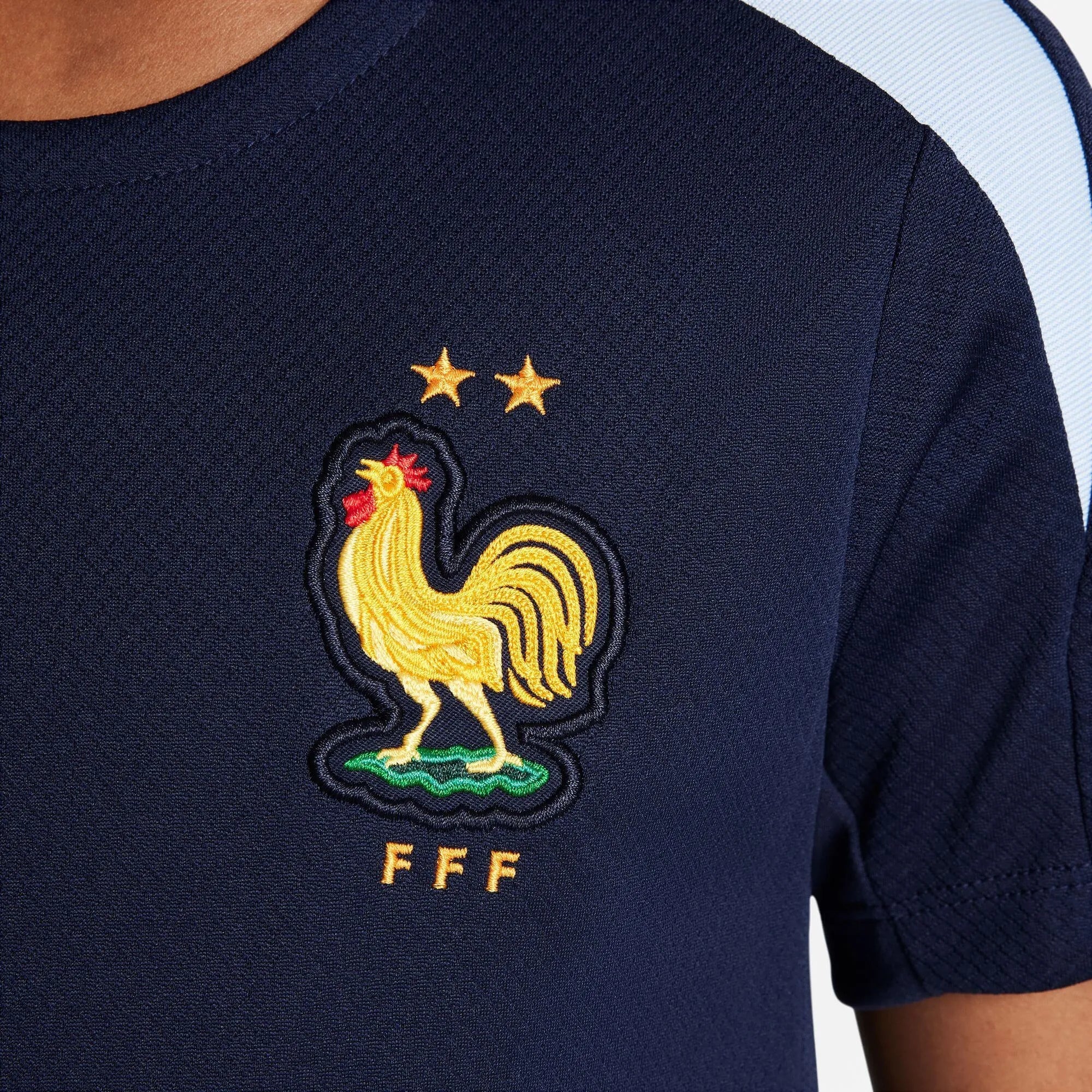 Nike 2024-25 France Youth DF Strike SS Top - Image 4