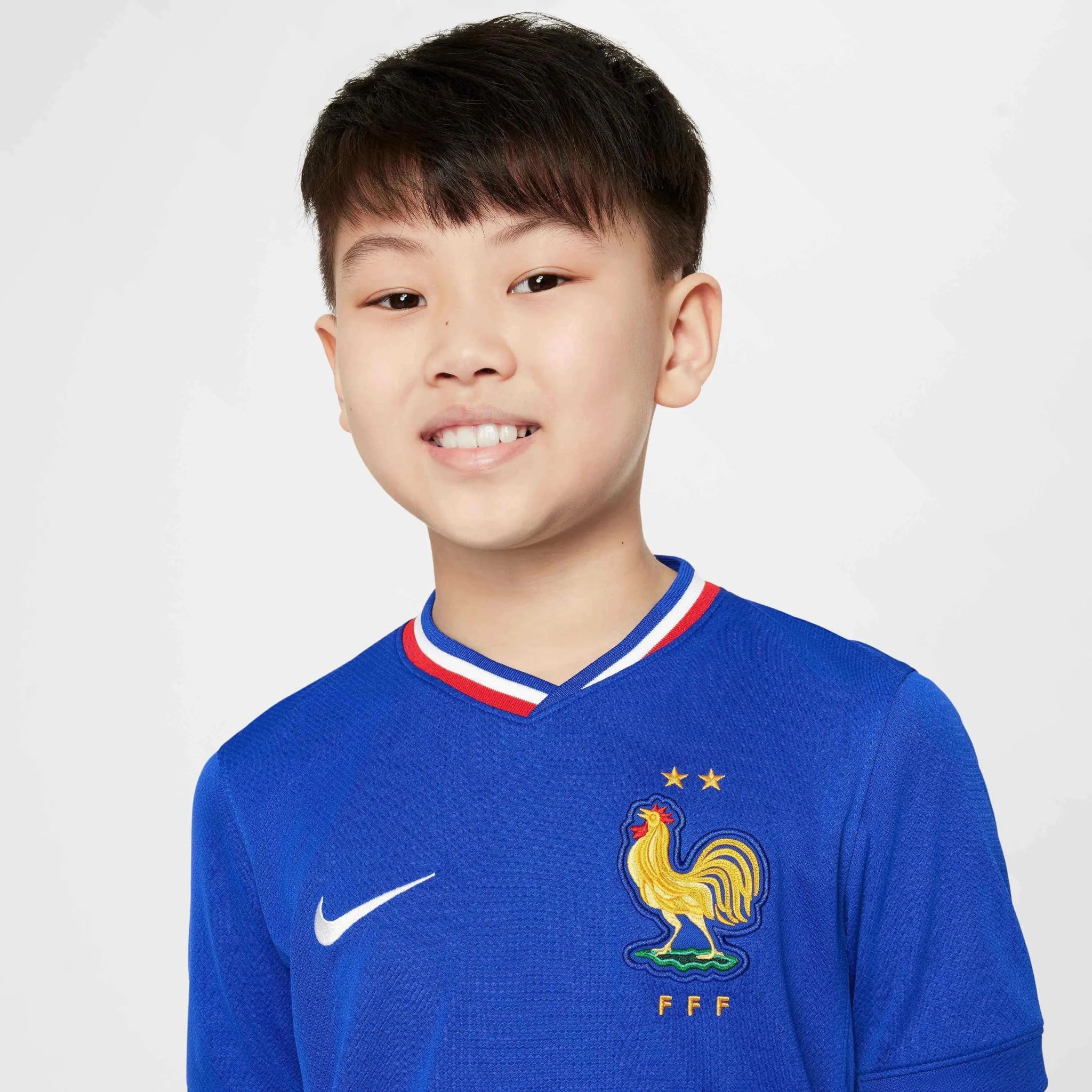 Nike 2024-25 France Youth Stadium Home Jersey - Image 5