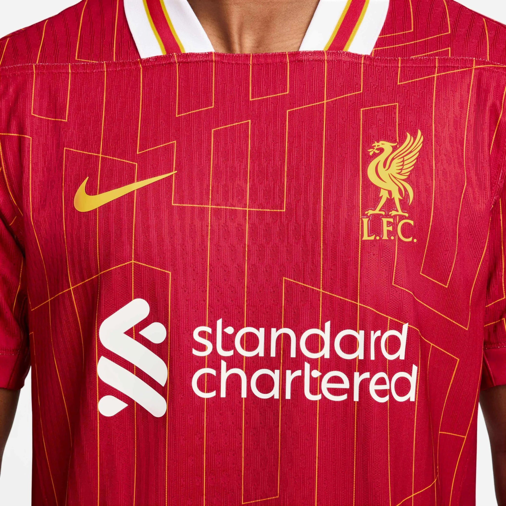 Nike 2024-25 Liverpool Men's Authentic Home Jersey - Image 7
