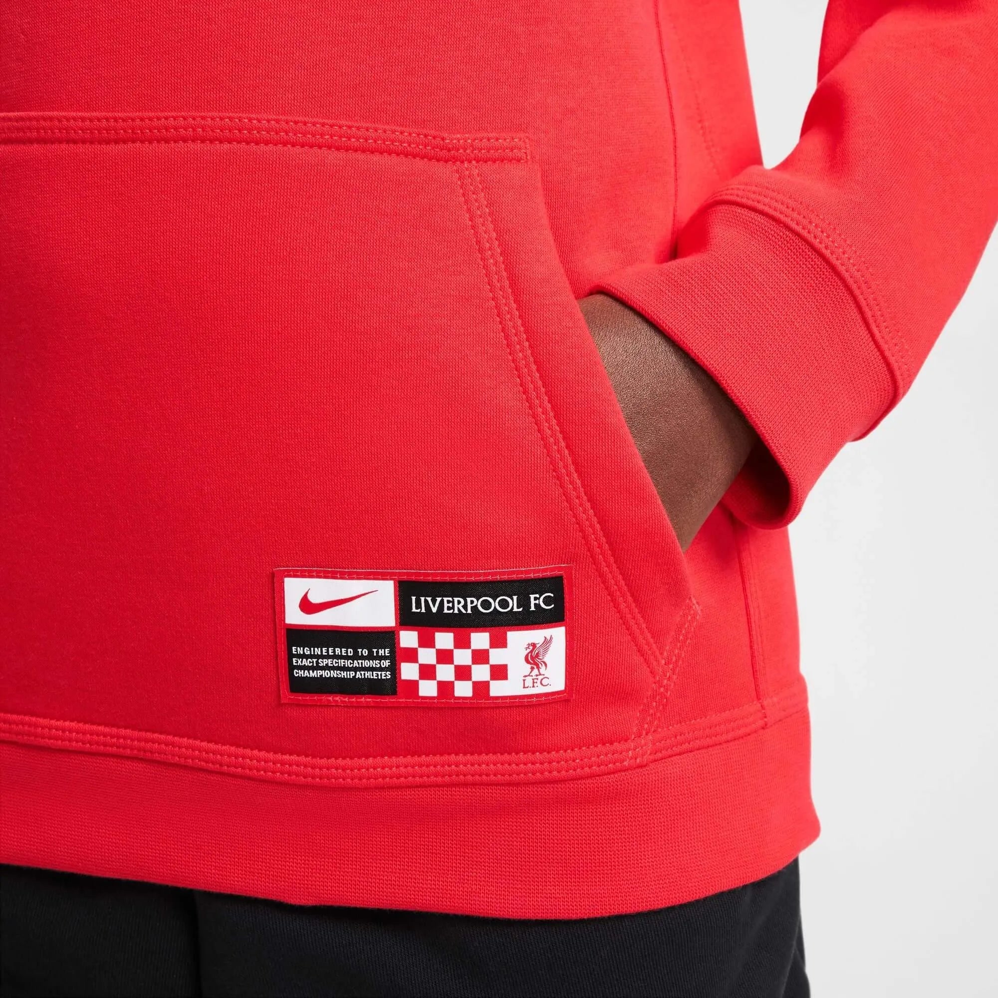 Nike 2024-25 Liverpool Youth Club Pullover Hoodie - Image 6