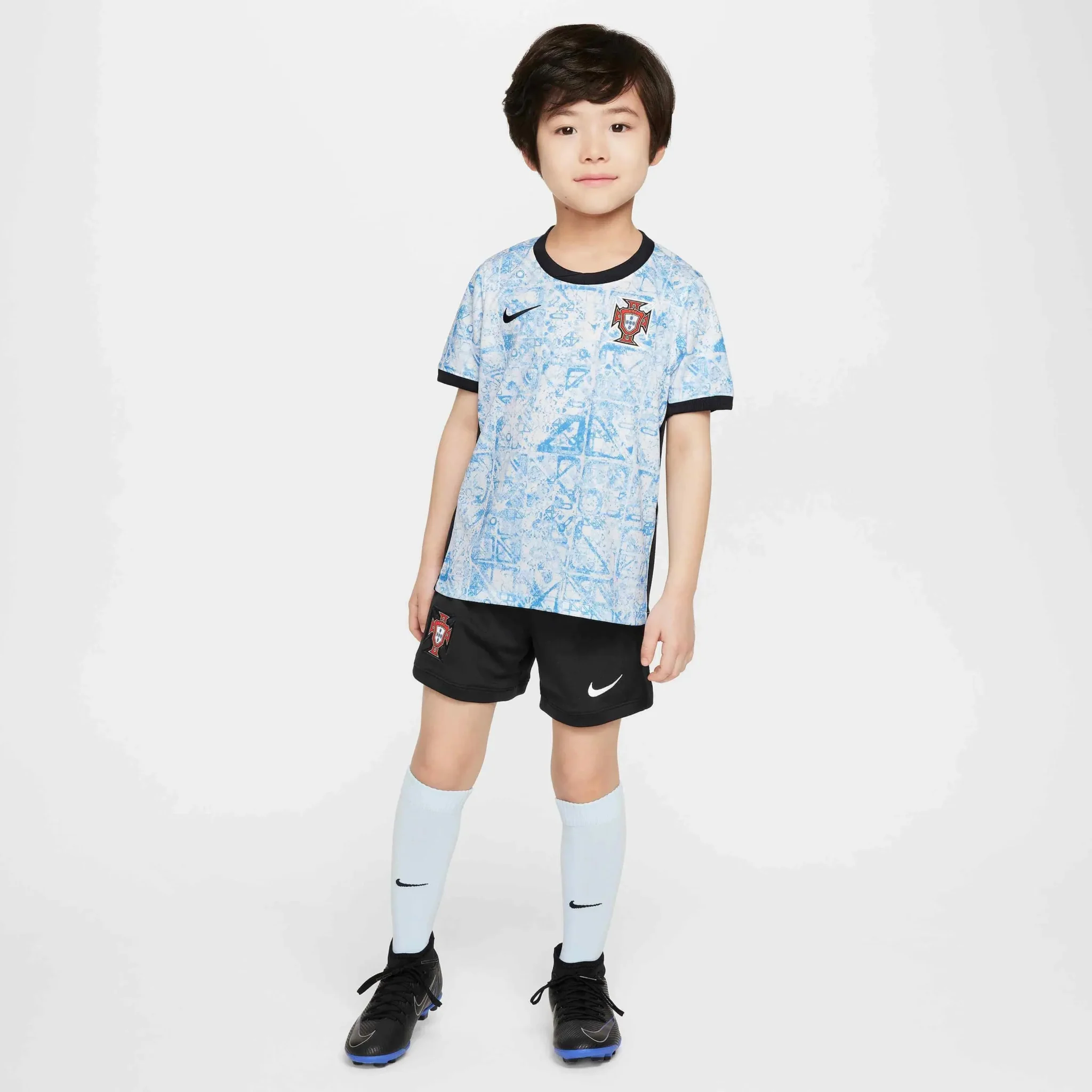 Nike 2024-25 Portugal Kids Stadium Away Kit - Image 2