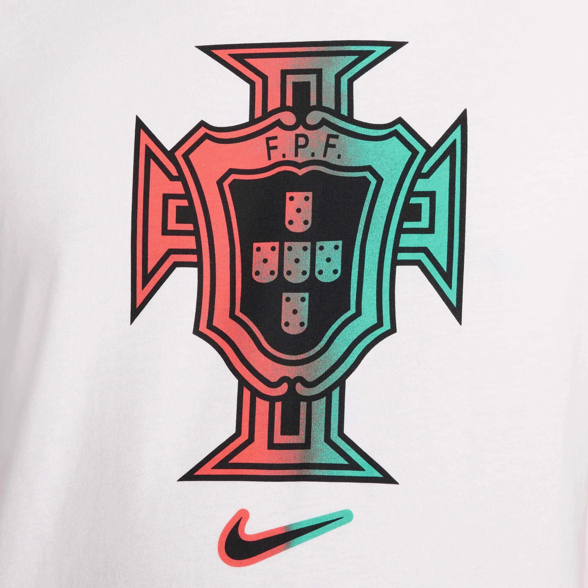 Nike 2024-25 Portugal Men's Crest T-Shirt - Image 4