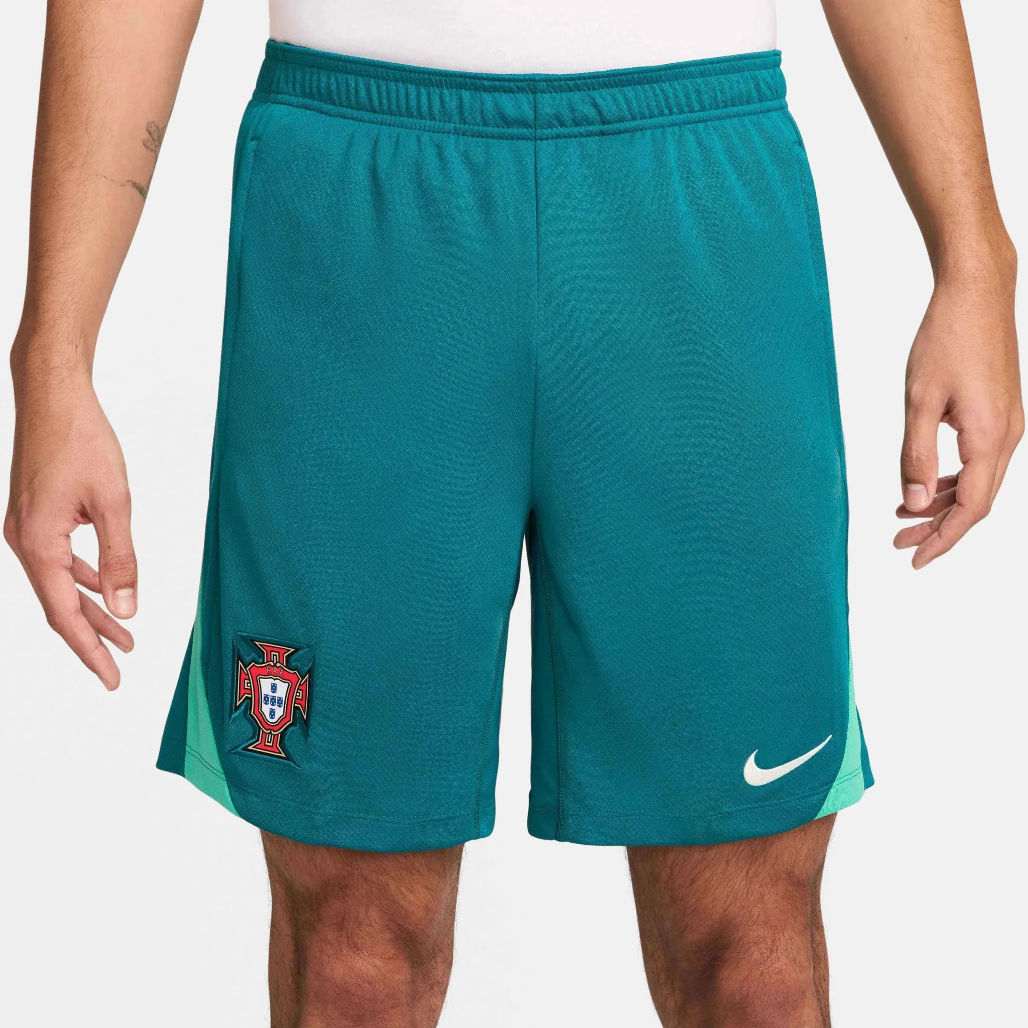 Nike 2024-25 Portugal Men's Dri-Fit Knit Shorts - Image 2