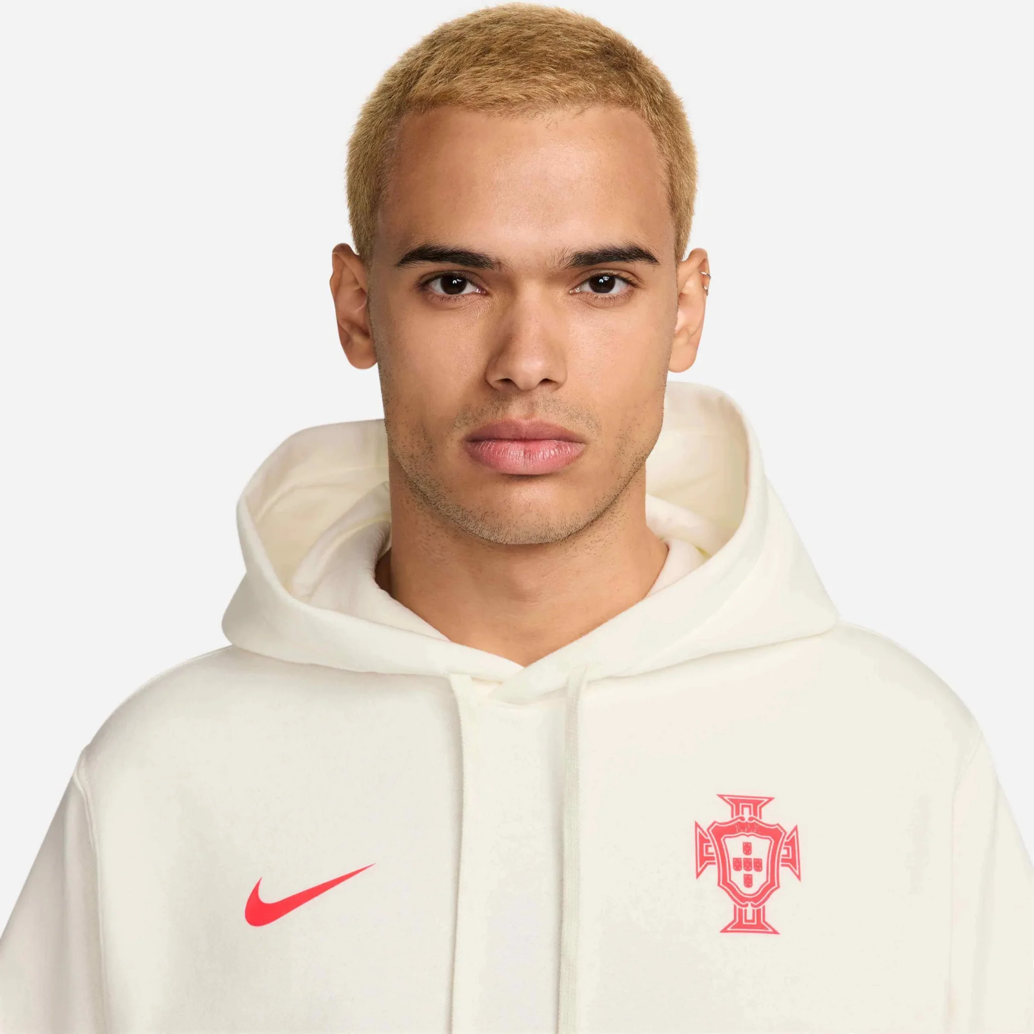 Nike 2024-25 Portugal Men's Fleece Pullover Hoodie - Image 3