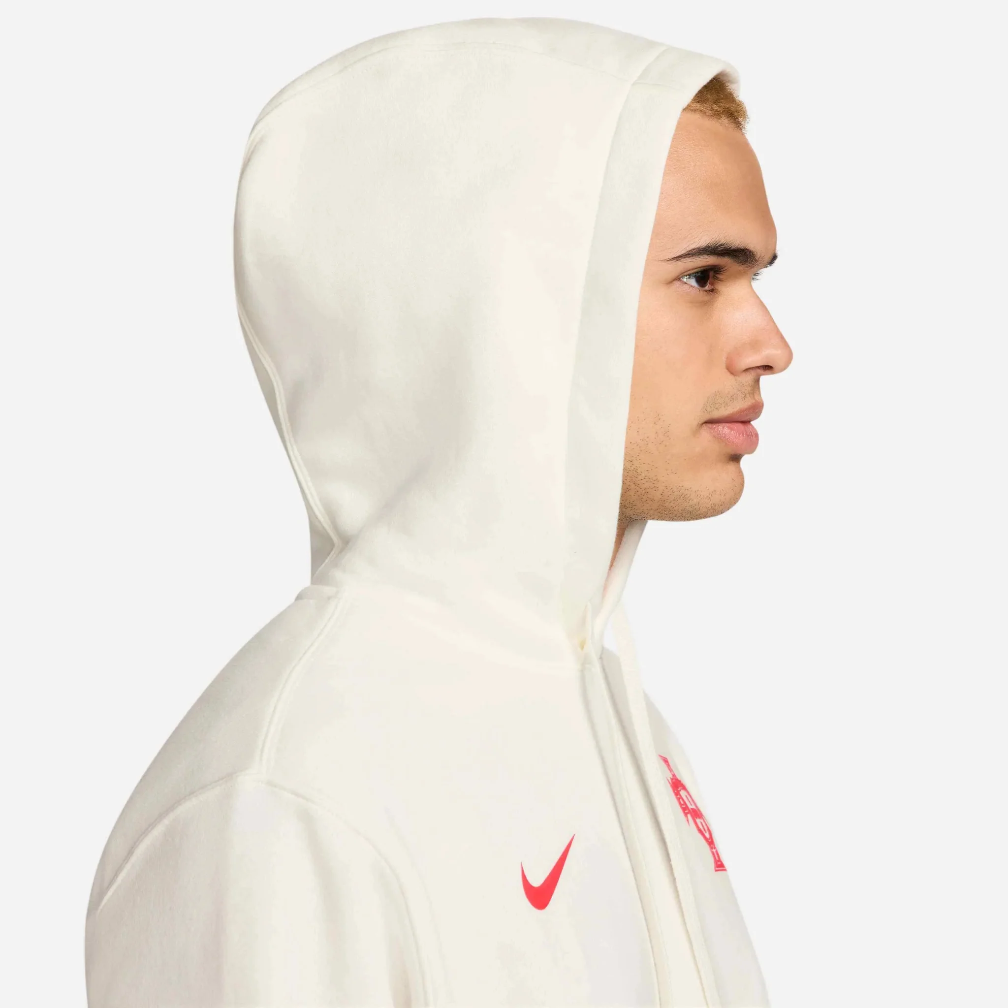 Nike 2024-25 Portugal Men's Fleece Pullover Hoodie - Image 4