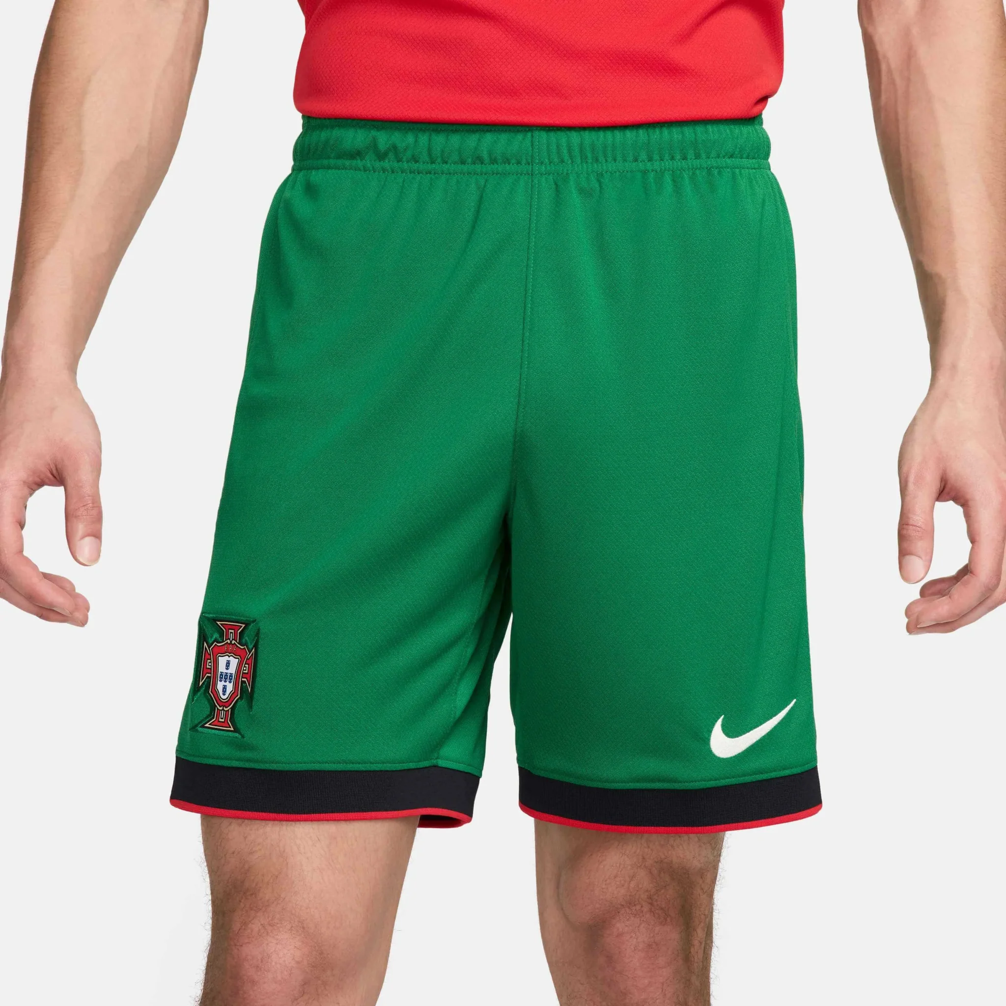 Nike 2024-25 Portugal Men's Stadium Home Shorts - Image 2