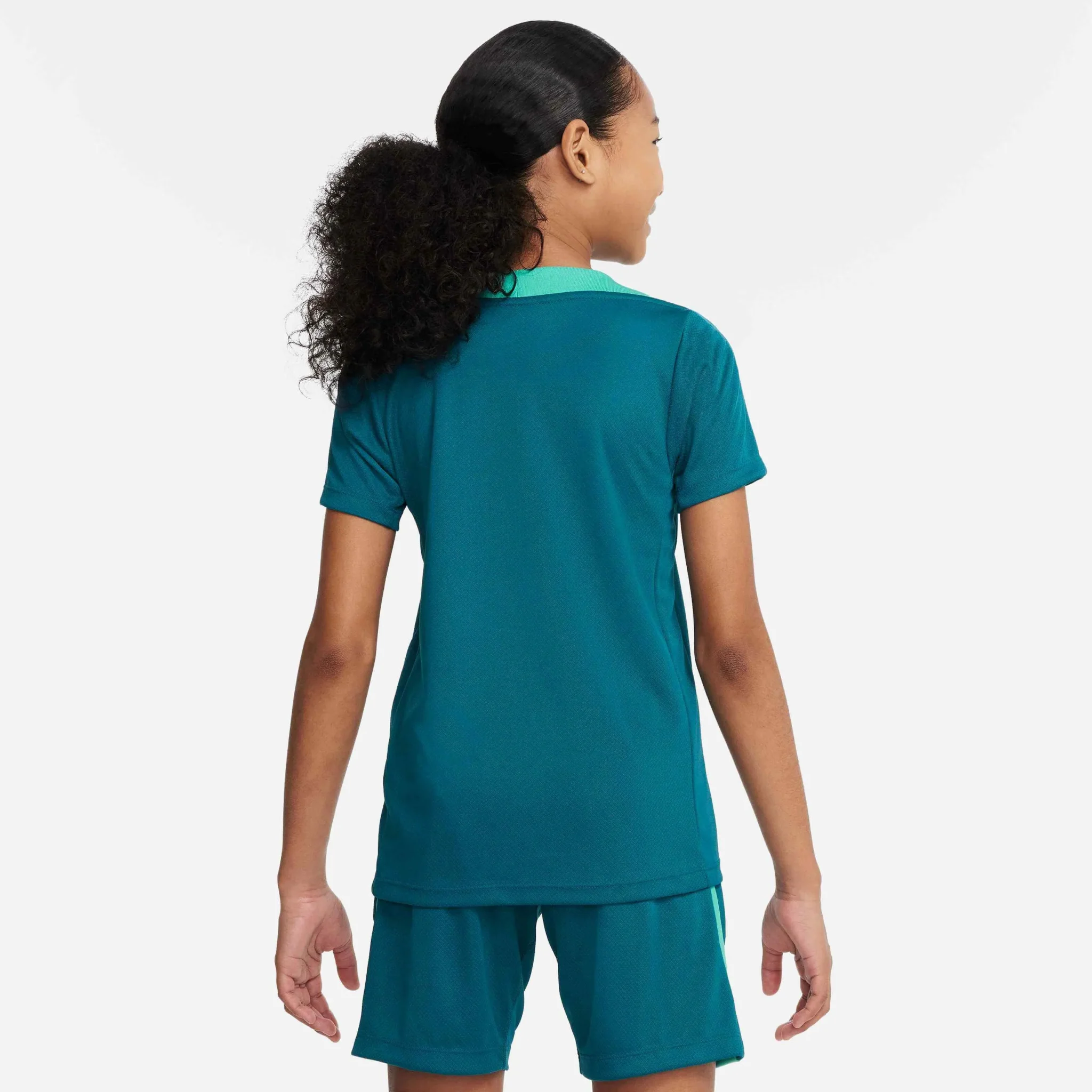 Nike 2024-25 Portugal Youth Dri-Fit Short-Sleeve Knit Top - Image 2