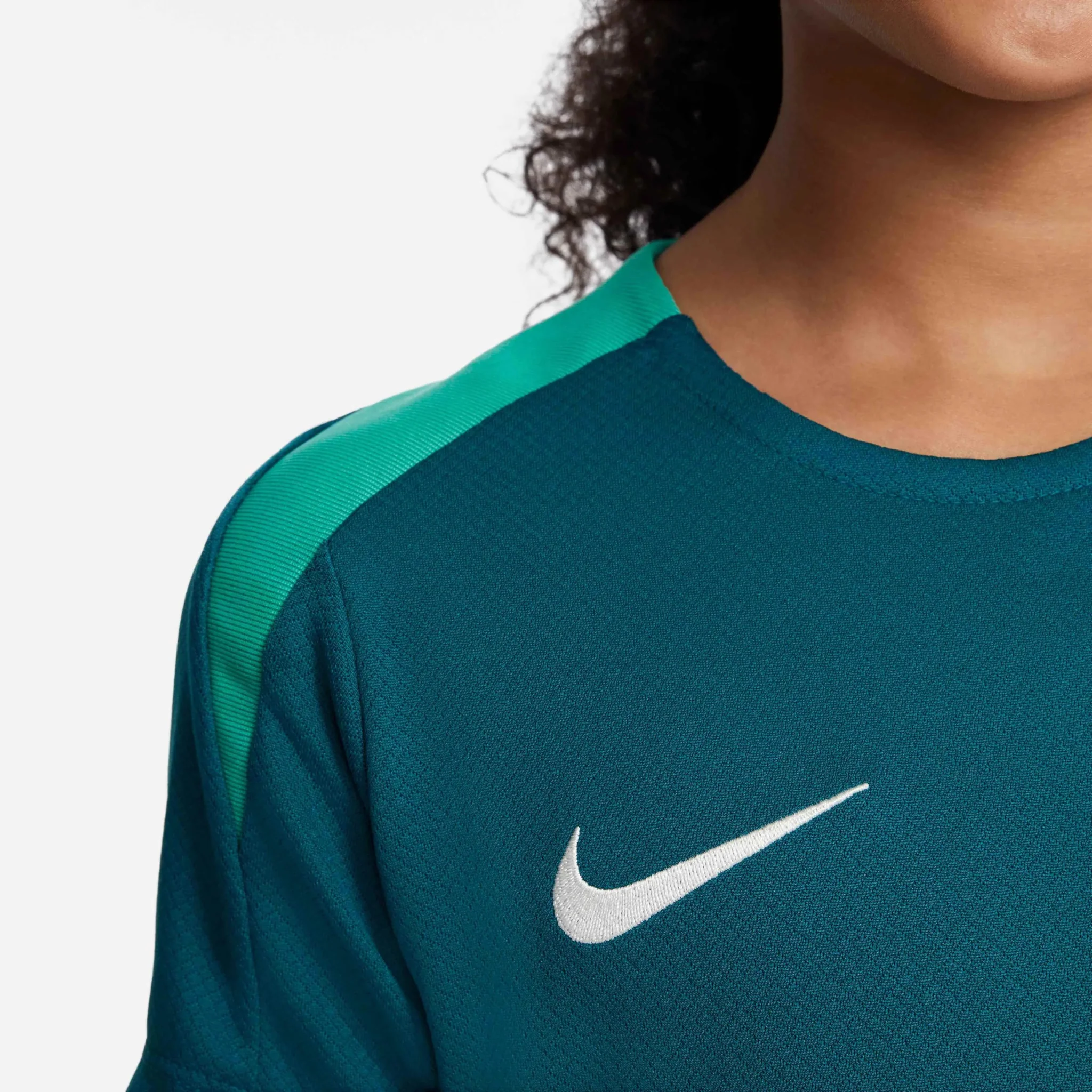 Nike 2024-25 Portugal Youth Dri-Fit Short-Sleeve Knit Top - Image 5