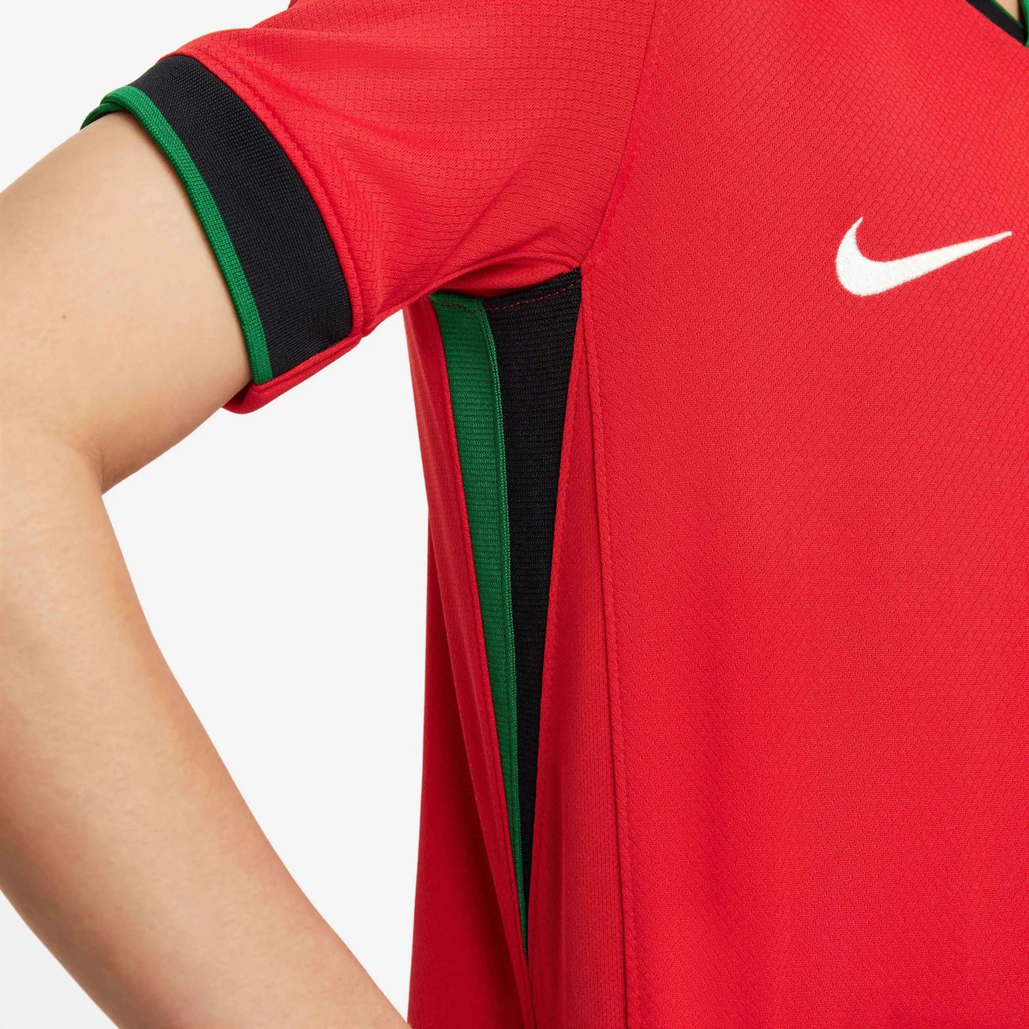 Nike 2024-25 Portugal Youth Stadium Home Jersey - Image 6