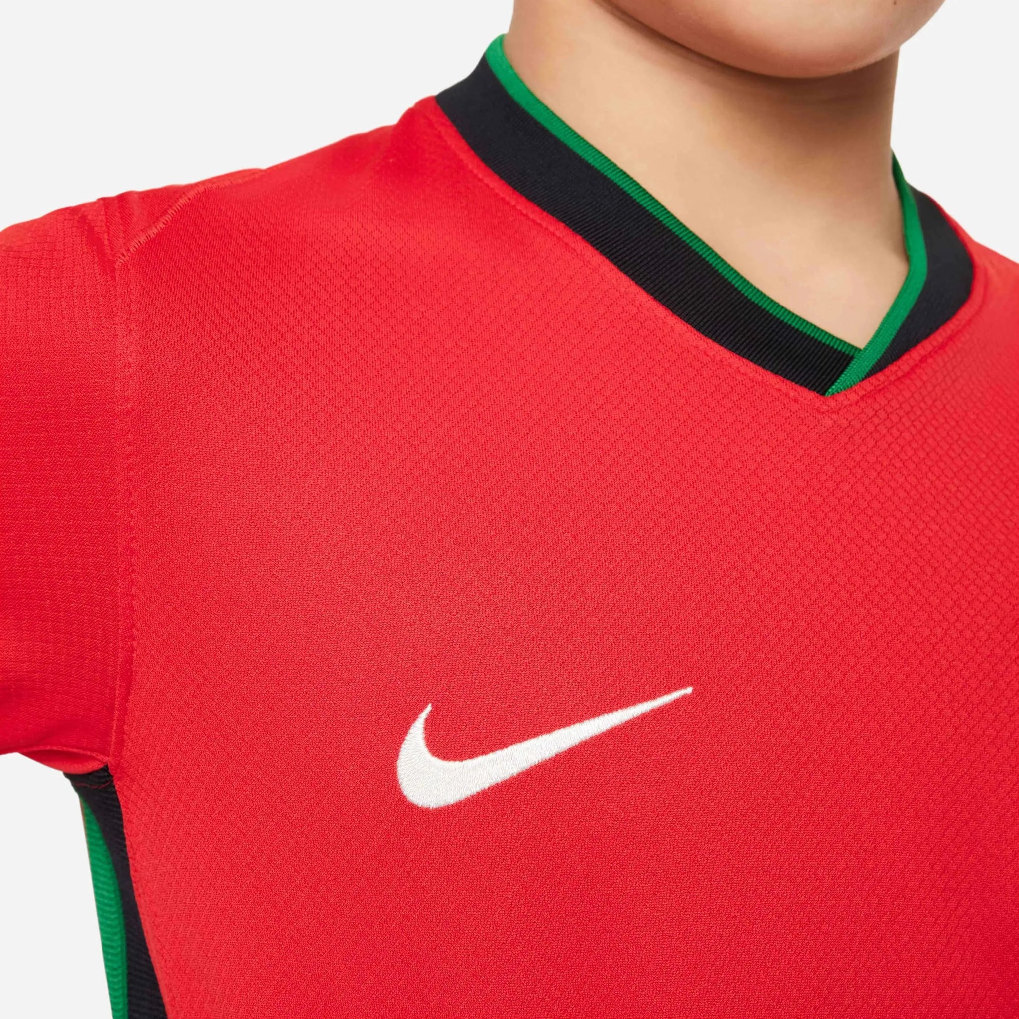 Nike 2024-25 Portugal Youth Stadium Home Jersey - Image 8