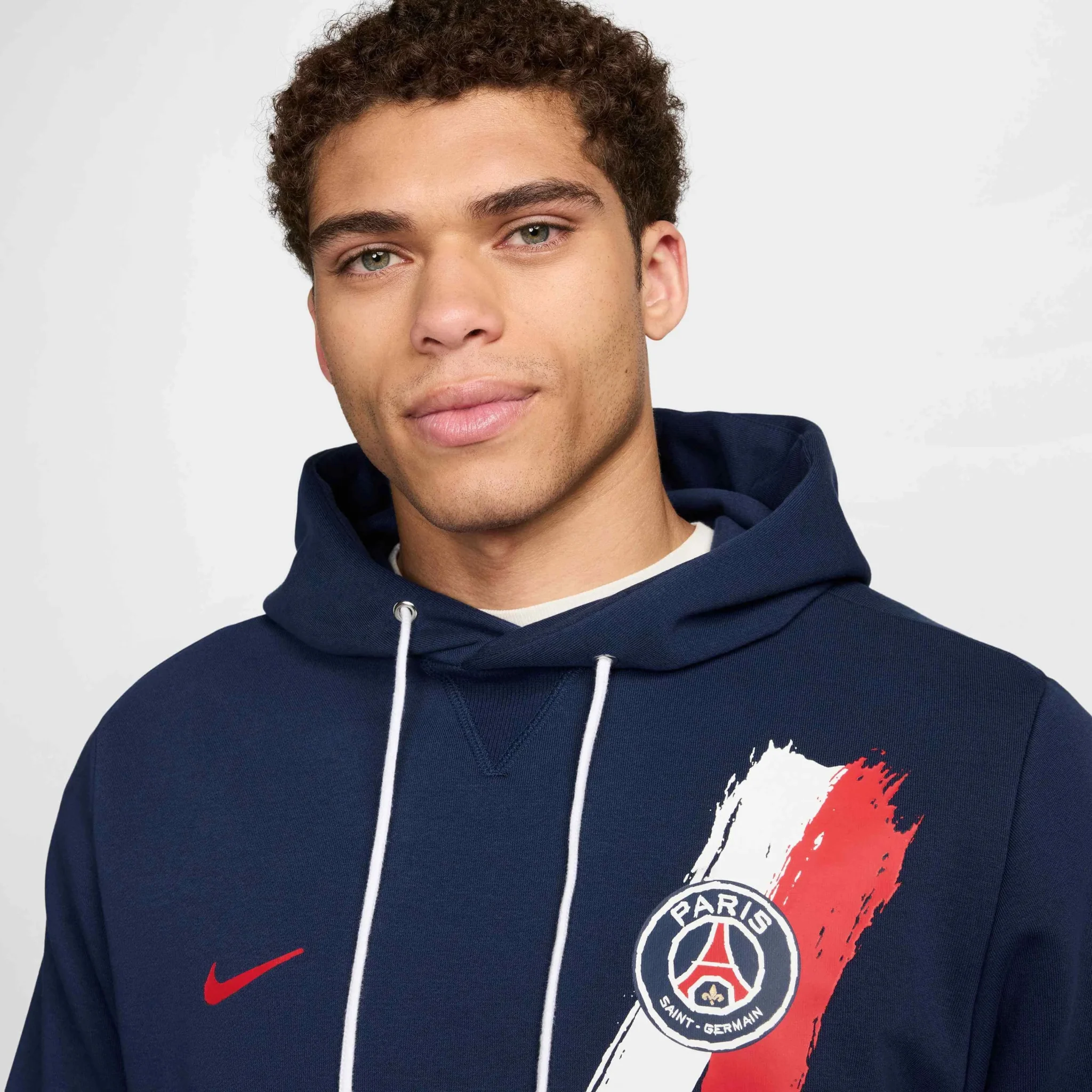 Nike 2024-25 PSG Men's Dri-Fit Pullover Hoodie - Image 3