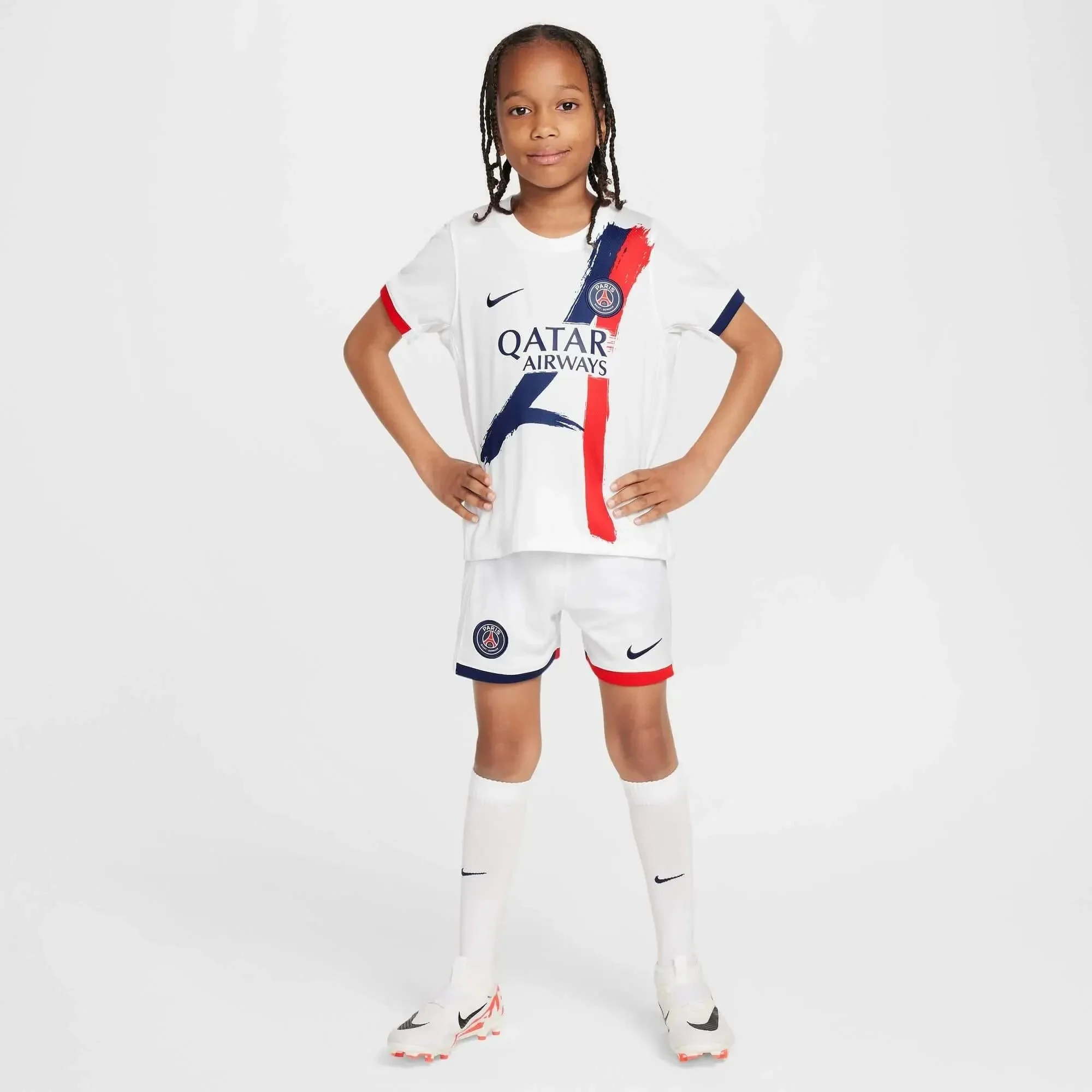 Nike 2024-25 PSG Youth Stadium Away Jersey 3-Piece Kit - Image 3