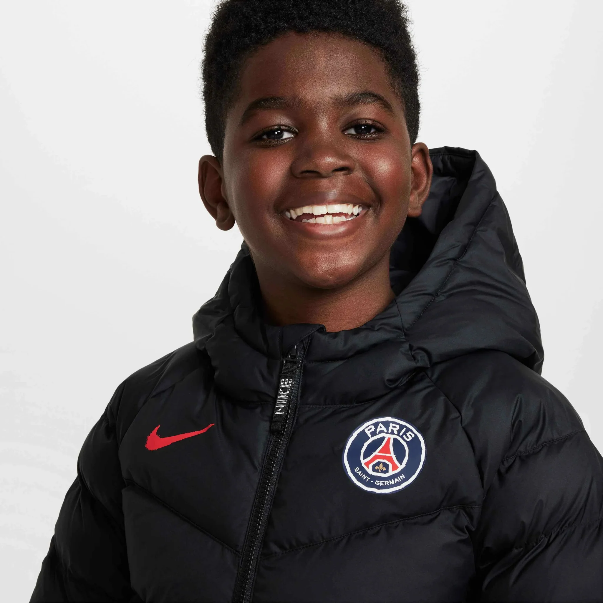 Nike 2024-25 PSG Youth Synthetic-Fill Hooded Jacket - Image 3