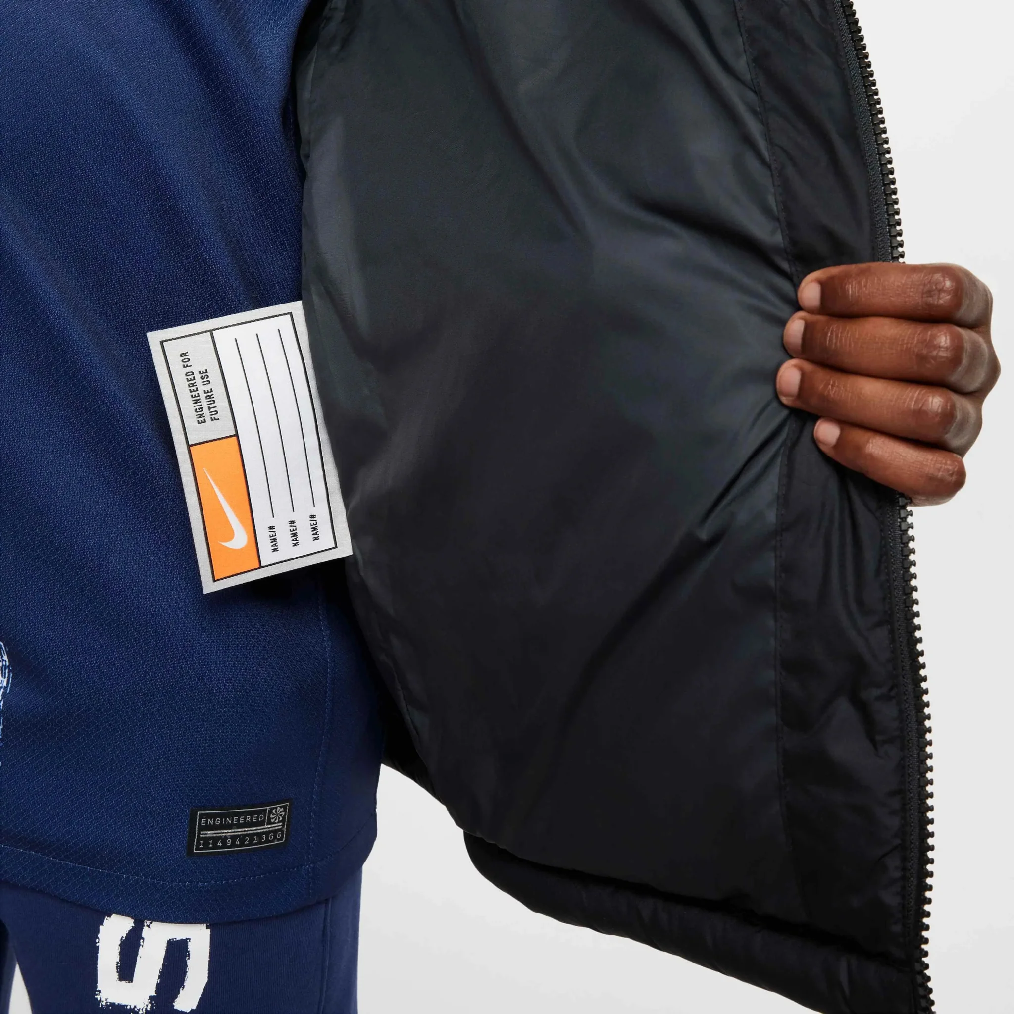 Nike 2024-25 PSG Youth Synthetic-Fill Hooded Jacket - Image 8