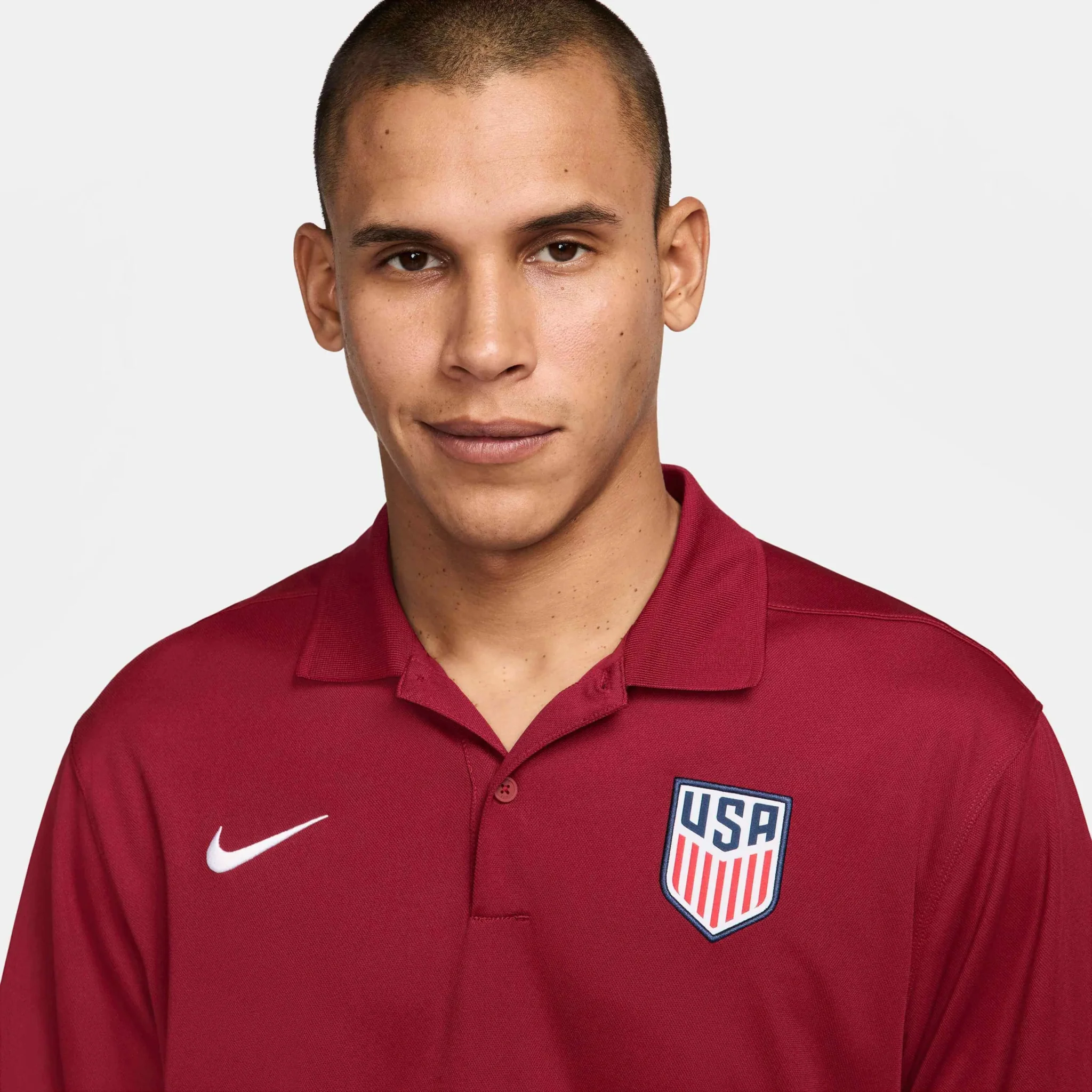 Nike 2024-25 USA Men's Dri-Fit Polo Shirt - Image 3