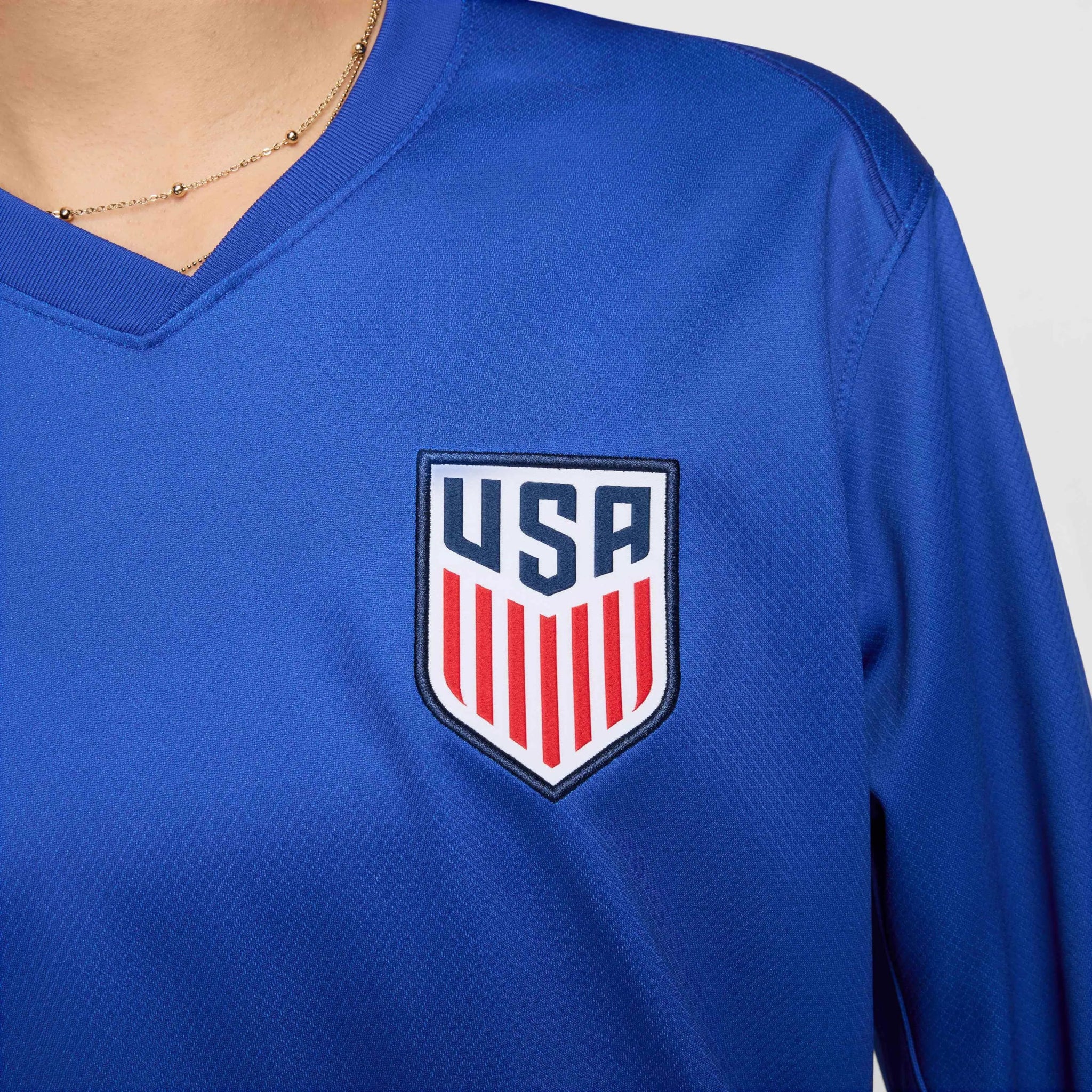 Nike 2024-25 USA Men's Stadium Away Long-Sleeve Jersey - Image 4