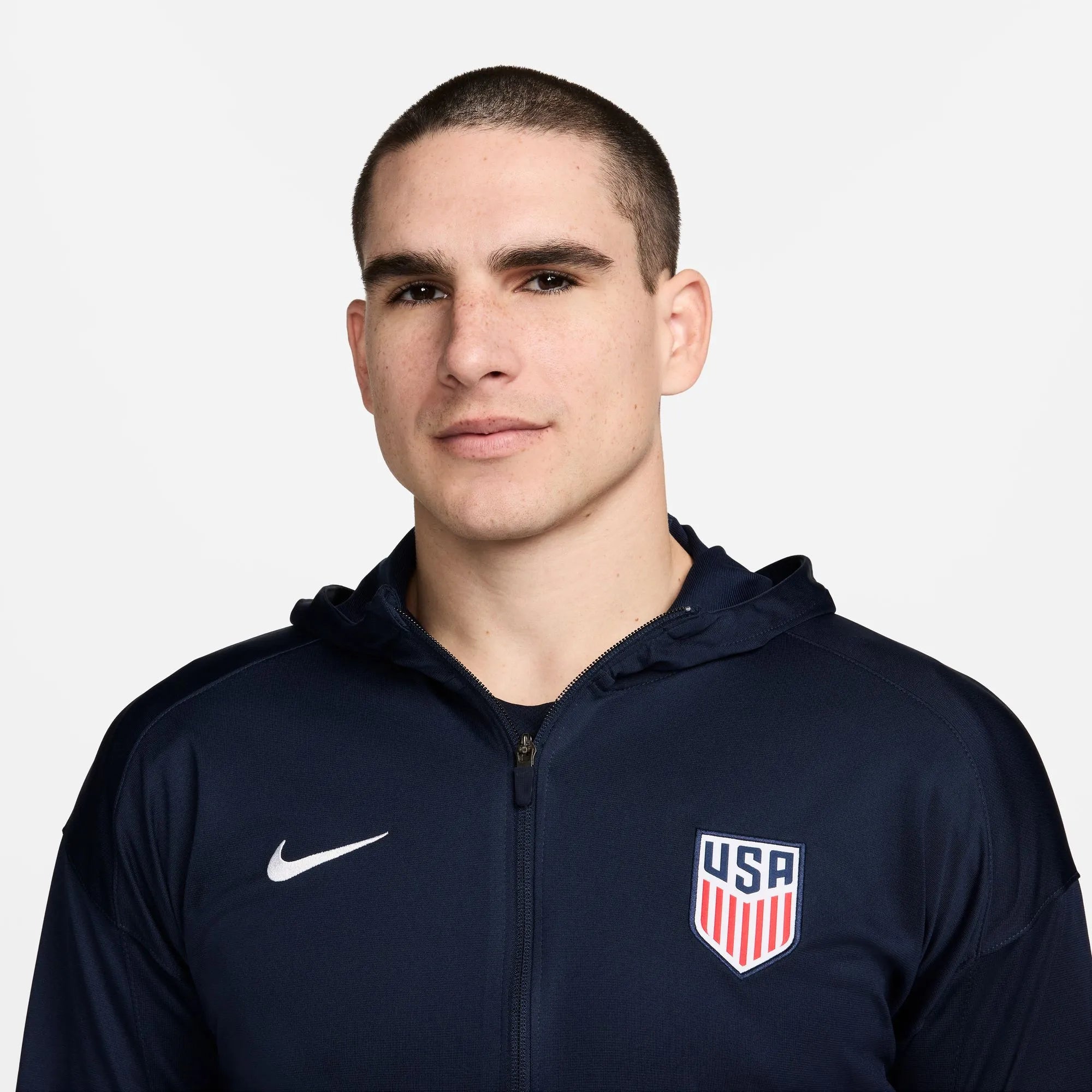 Nike 2024-25 USA Men's Strike Hoodie Track Jacket - Image 3