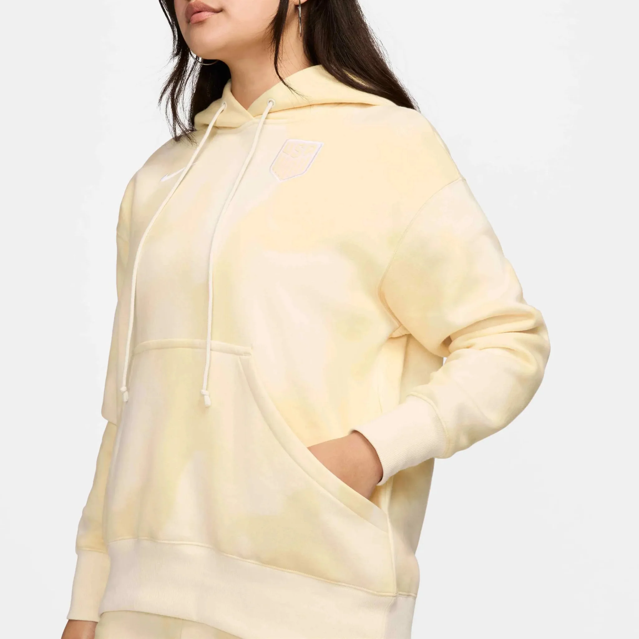 Nike 2024-25 USA Women's Fleece Pullover Hoodie - Image 5