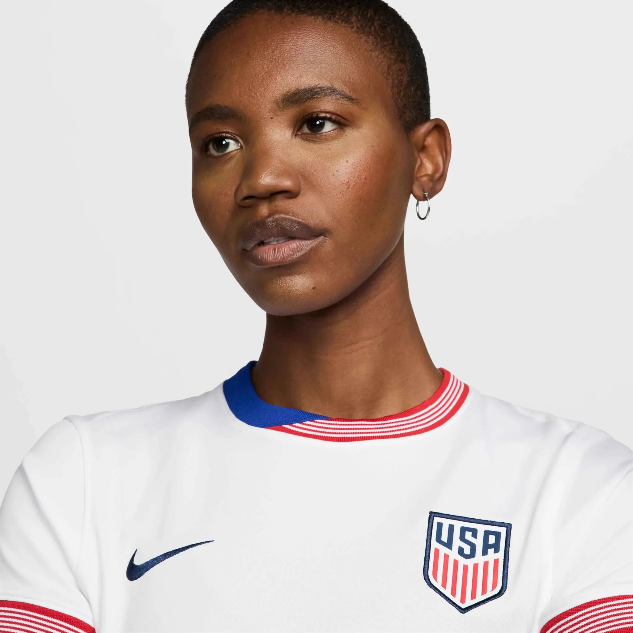 Nike 2024-25 USA Women's Stadium Home Jersey - Image 5