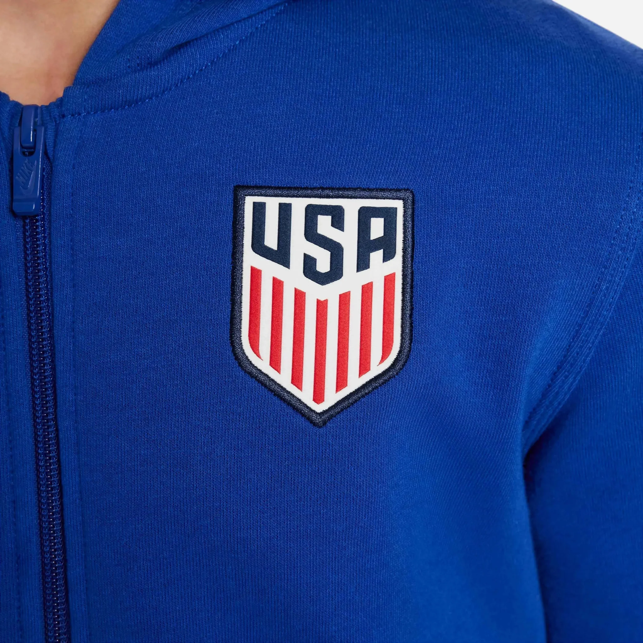 Nike 2024-25 USA Youth FZ French Terry Hoodie - Image 6