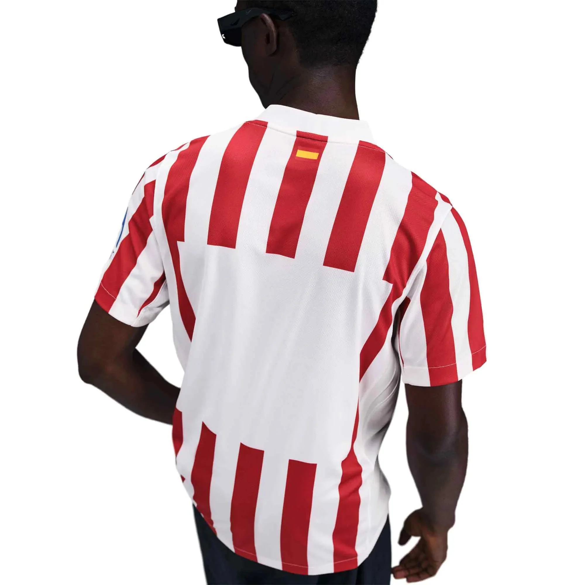 Nike 2025-26 Atletico Madrid Men's Stadium Home Soccer Jersey - Image 7
