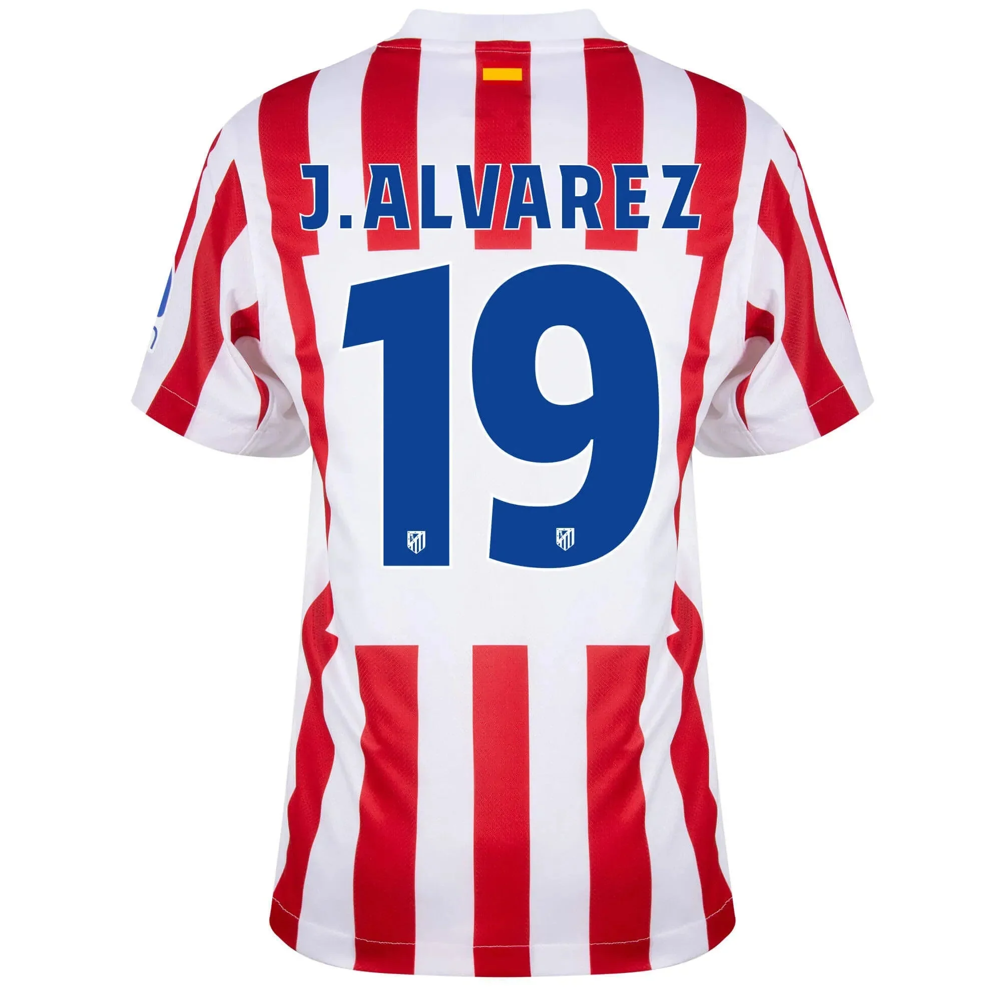 Nike 2025-26 Atletico Madrid Men's Stadium Home Soccer Jersey - Image 9