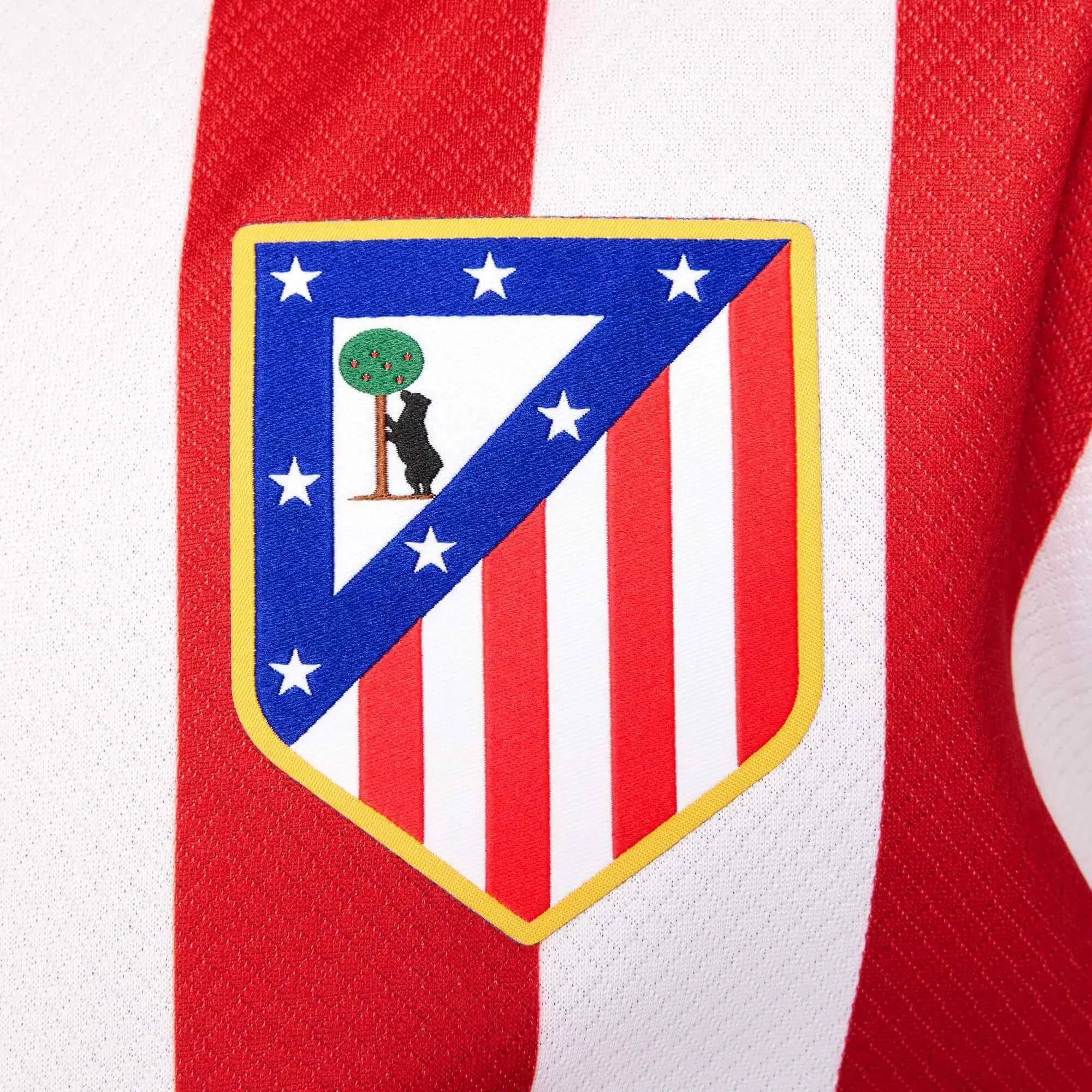 Nike 2025-26 Atletico Madrid Youth Stadium Home Soccer Jersey - Image 8