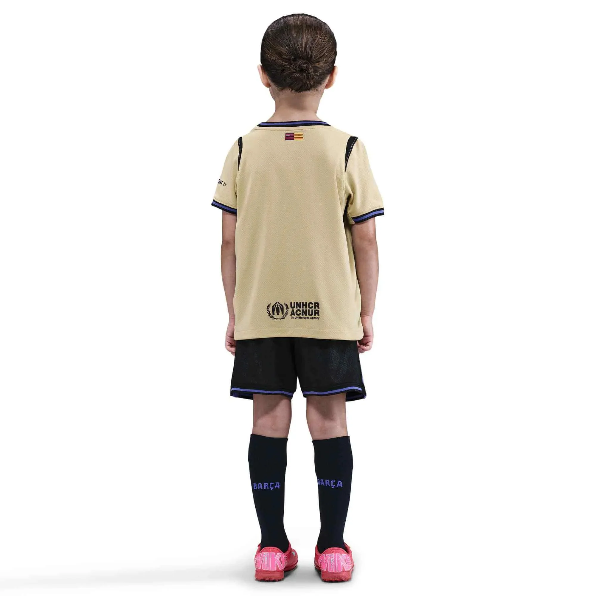 Nike 2025-26 Barcelona Little Kids' Stadium Away Kit - Image 5
