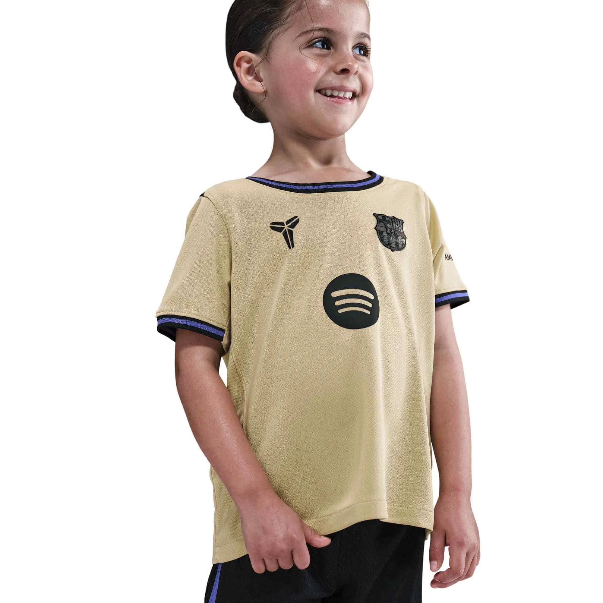 Nike 2025-26 Barcelona Little Kids' Stadium Away Kit - Image 6
