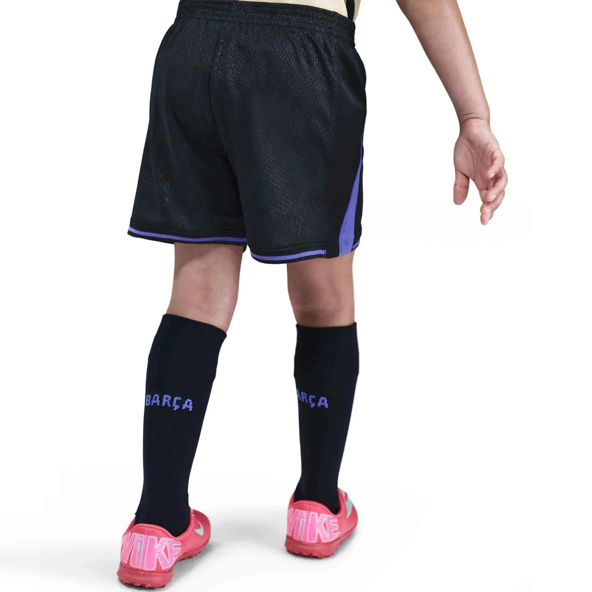 Nike 2025-26 Barcelona Little Kids' Stadium Away Kit - Image 9