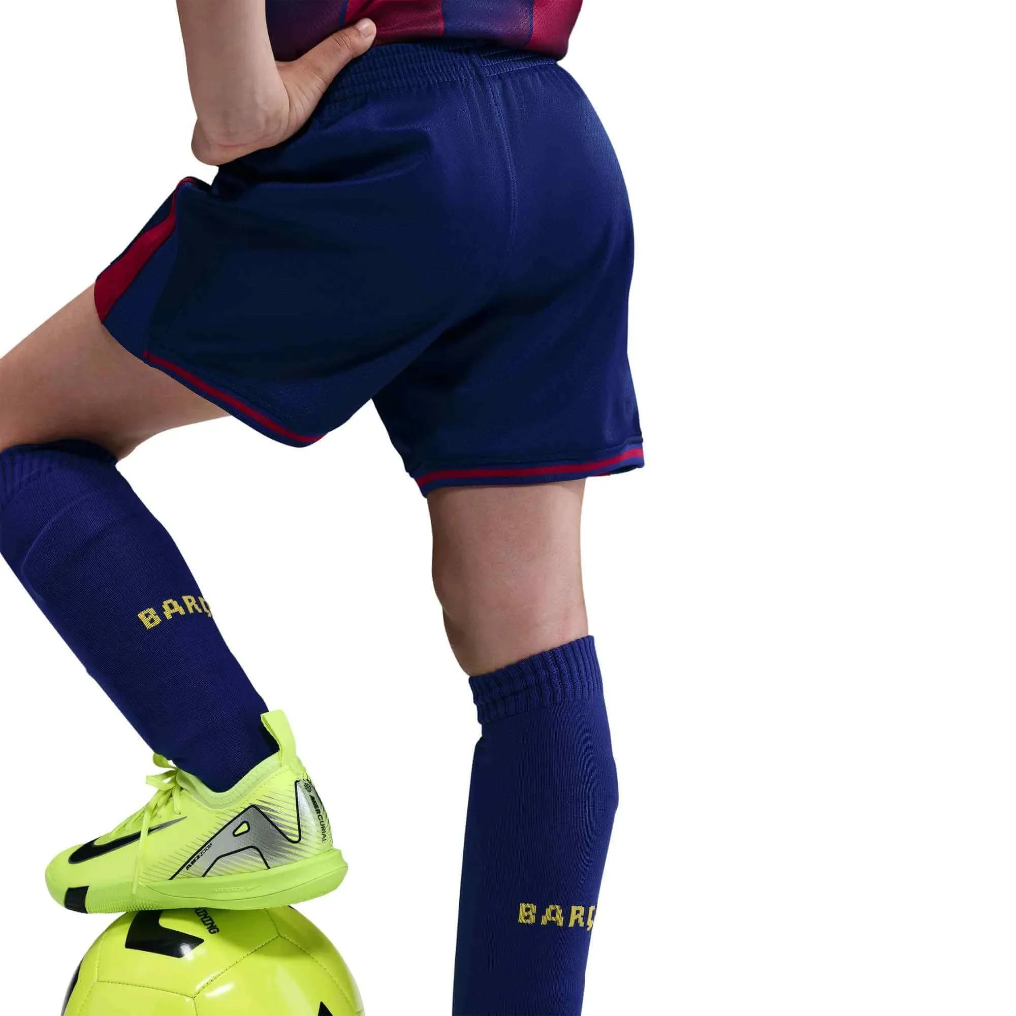Nike 2025-26 Barcelona Little Kids' Stadium Home Kit - Image 8
