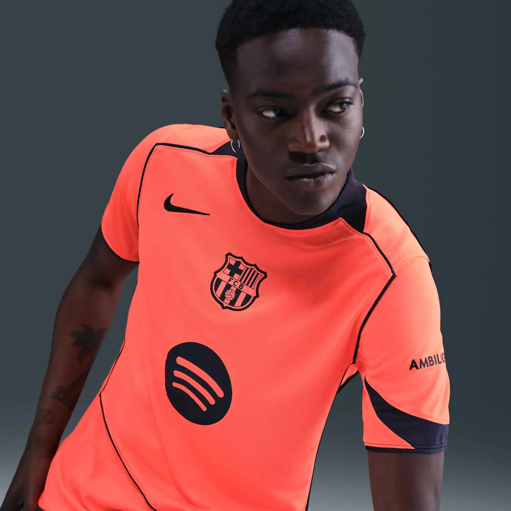 Nike 2025-26 Barcelona Men's Stadium Third Soccer Jersey - Image 6