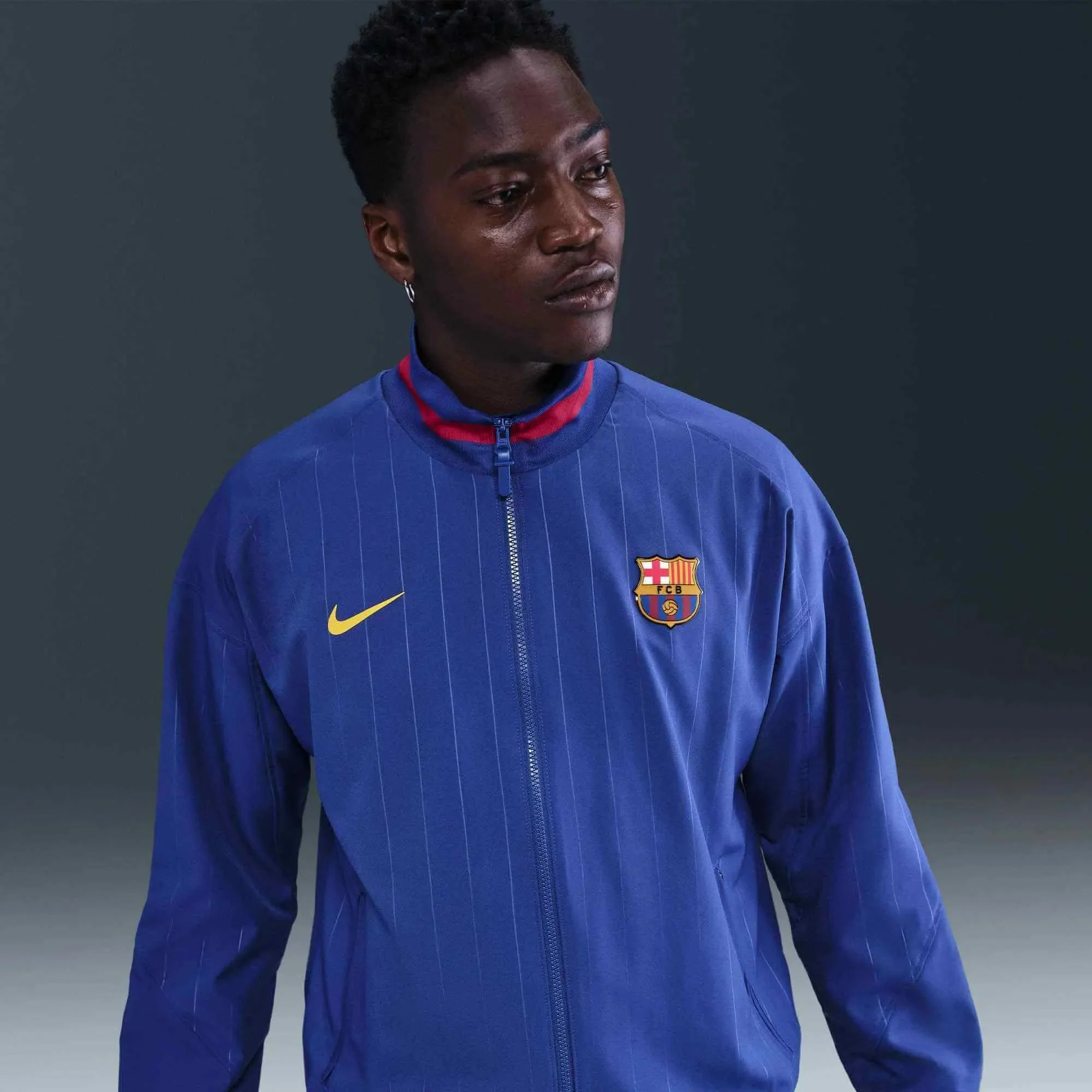Nike 2025-26 Barcelona Men's Strike Anthem Jacket - Image 4