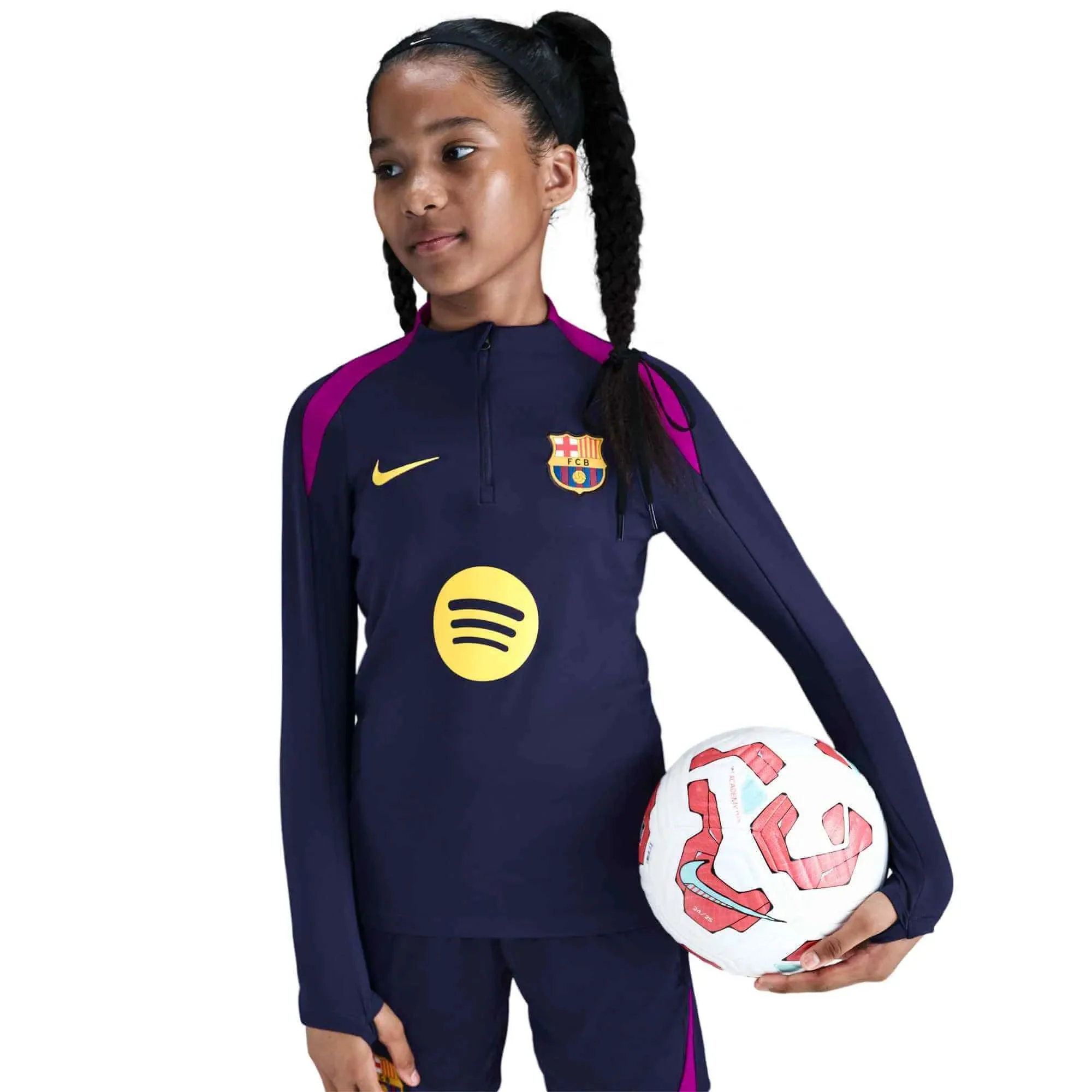 Nike 2025-26 Barcelona Youth DF Strike Drill Top - Image 3