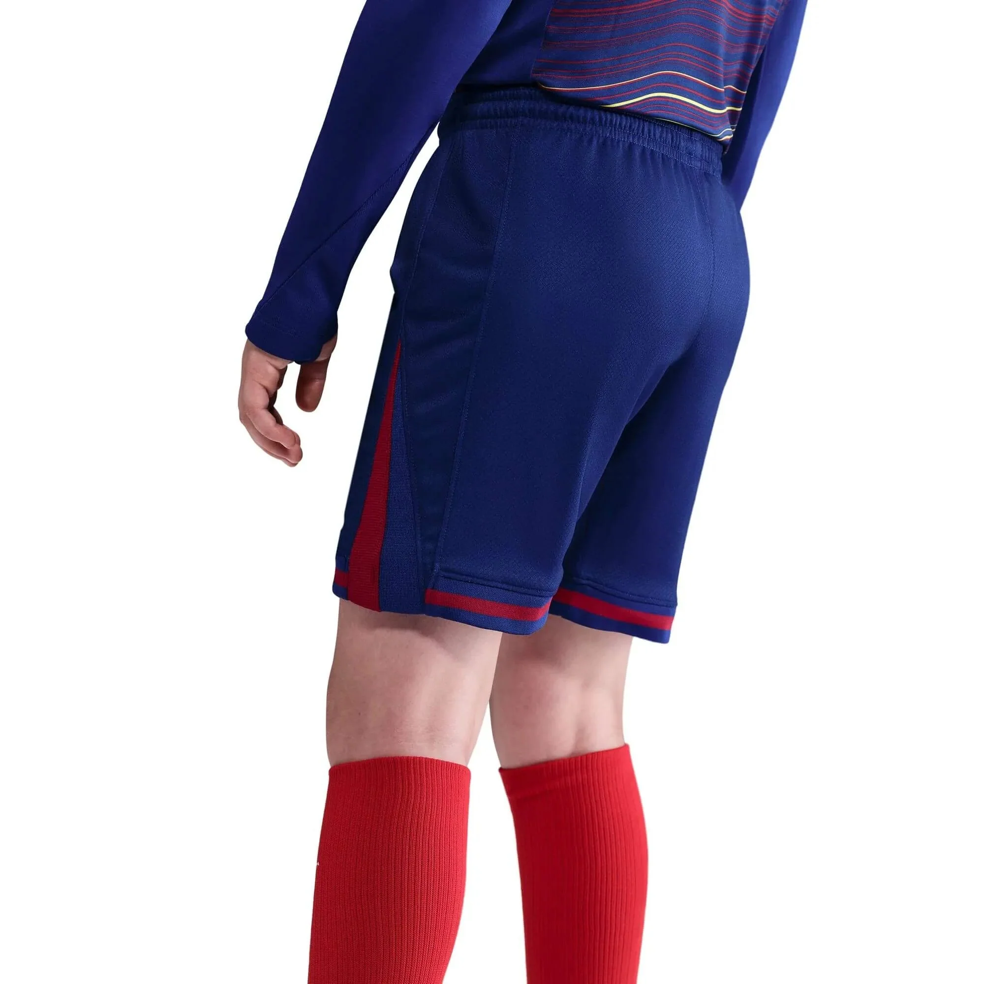 Nike 2025-26 Barcelona Youth Stadium Home Shorts - Image 4