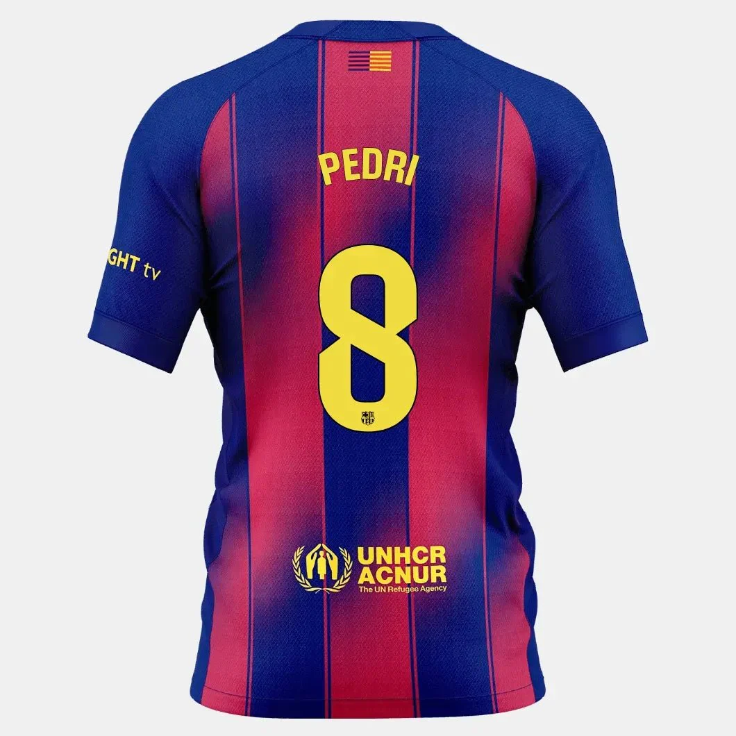 Nike 2025-26 Barcelona Men's Stadium Home Soccer Jersey - Image 10