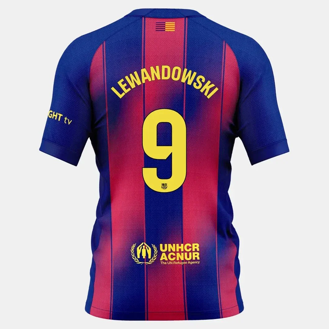 Nike 2025-26 Barcelona Men's Stadium Home Soccer Jersey - Image 12